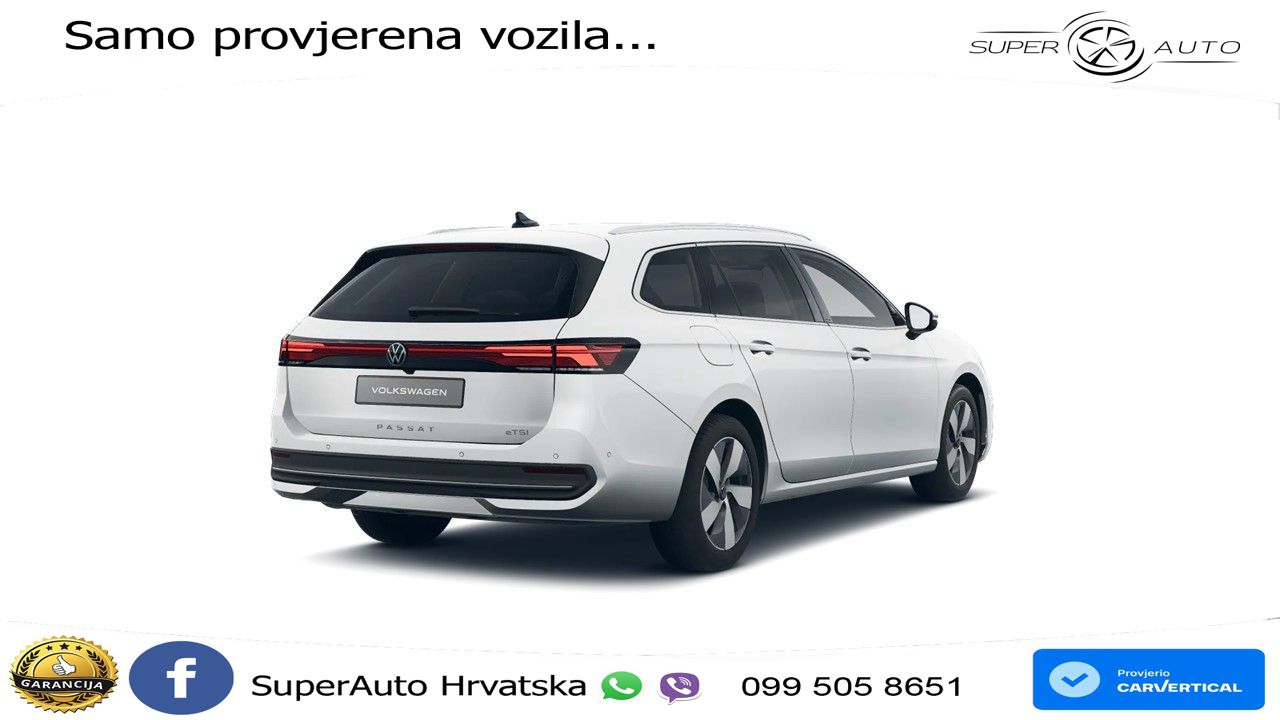Volkswagen Passat Variant 1.5 eTSI (150 KS) DSG Business LED+GR SJED+ACC