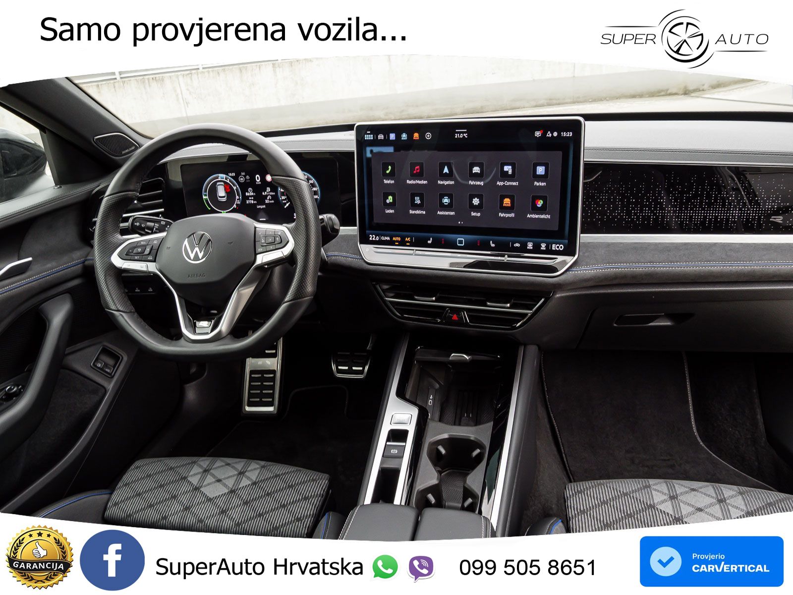 Volkswagen Passat Variant 1.5 TSI (204 KS) eHybrid DSG R-Line LED+GR SJED+ACC