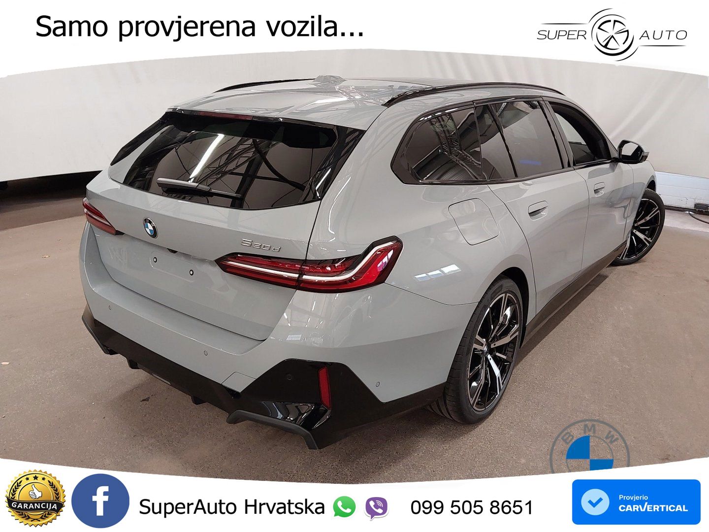 BMW 520d Touring (197 KS) Steptronic M Sport ACC+HEAD+4xGR SJED+360+PANO