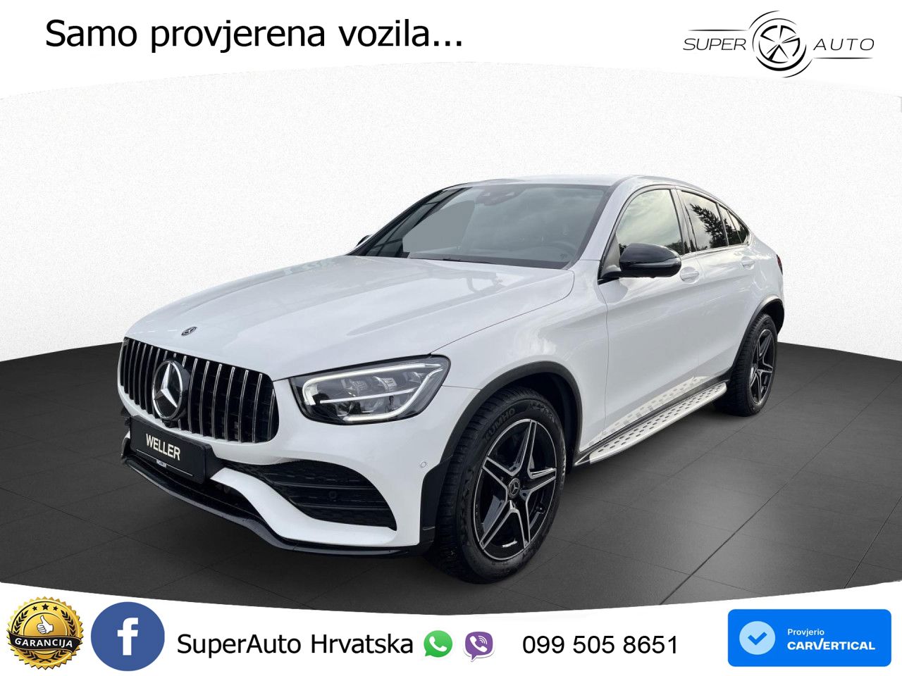 Mercedes GLC Coupe 400d (330 KS) 4MATIC 9G-TRONIC Night paket
