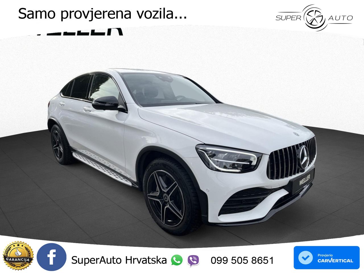 Mercedes GLC Coupe 400d (330 KS) 4MATIC 9G-TRONIC Night paket