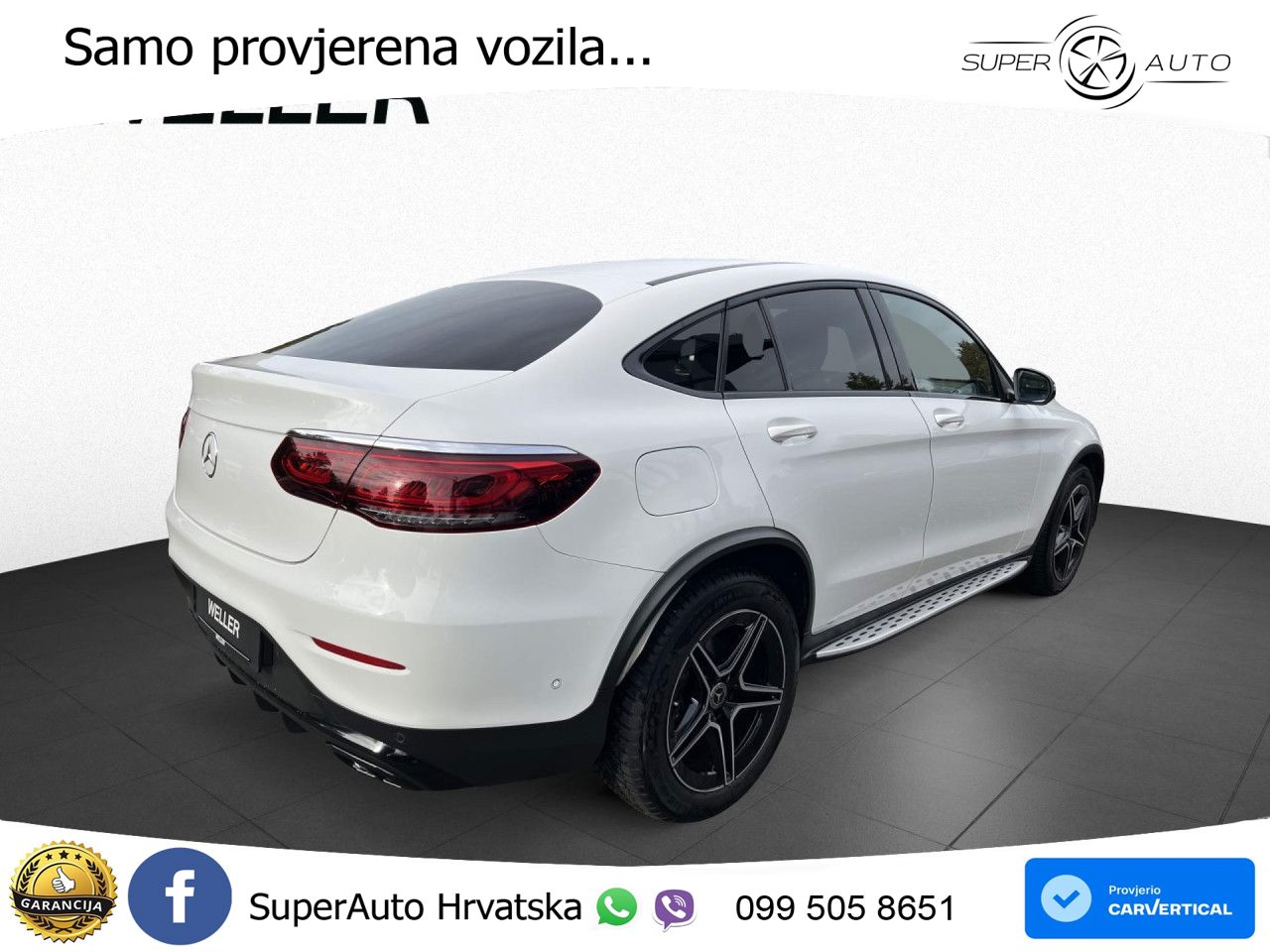 Mercedes GLC Coupe 400d (330 KS) 4MATIC 9G-TRONIC Night paket