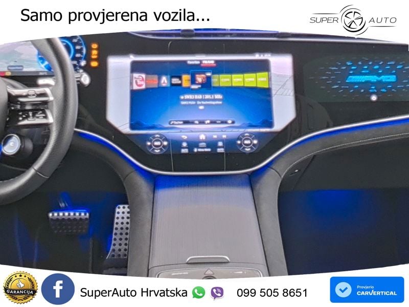 Mercedes EQE SUV AMG 53 100 kWh (626 KS) 4MATIC+ ACC+GR SJED+360+PANO