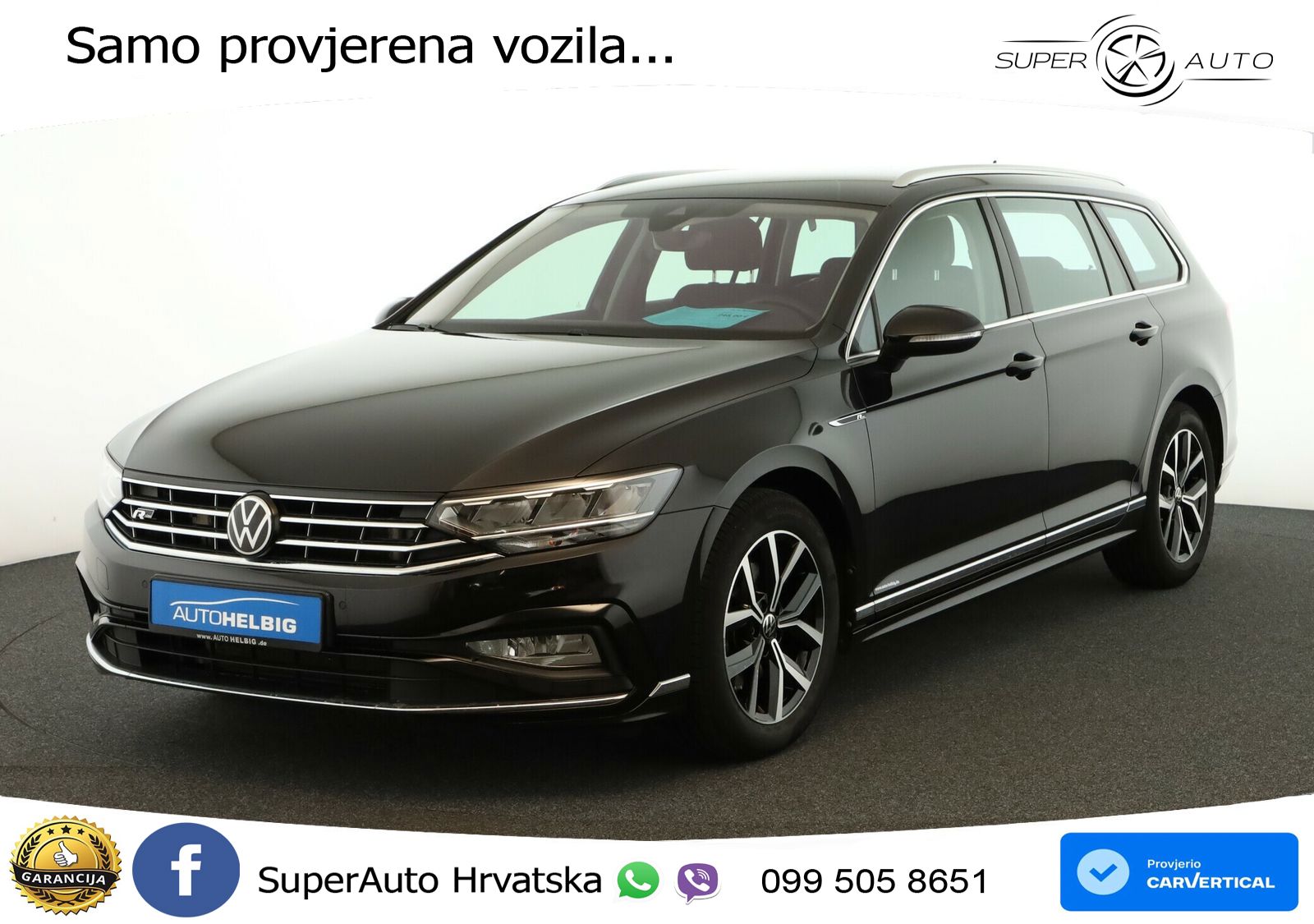 Volkswagen Passat Variant 2.0 TDI (200 KS) DSG R-Line LED+GR SJED+ACC