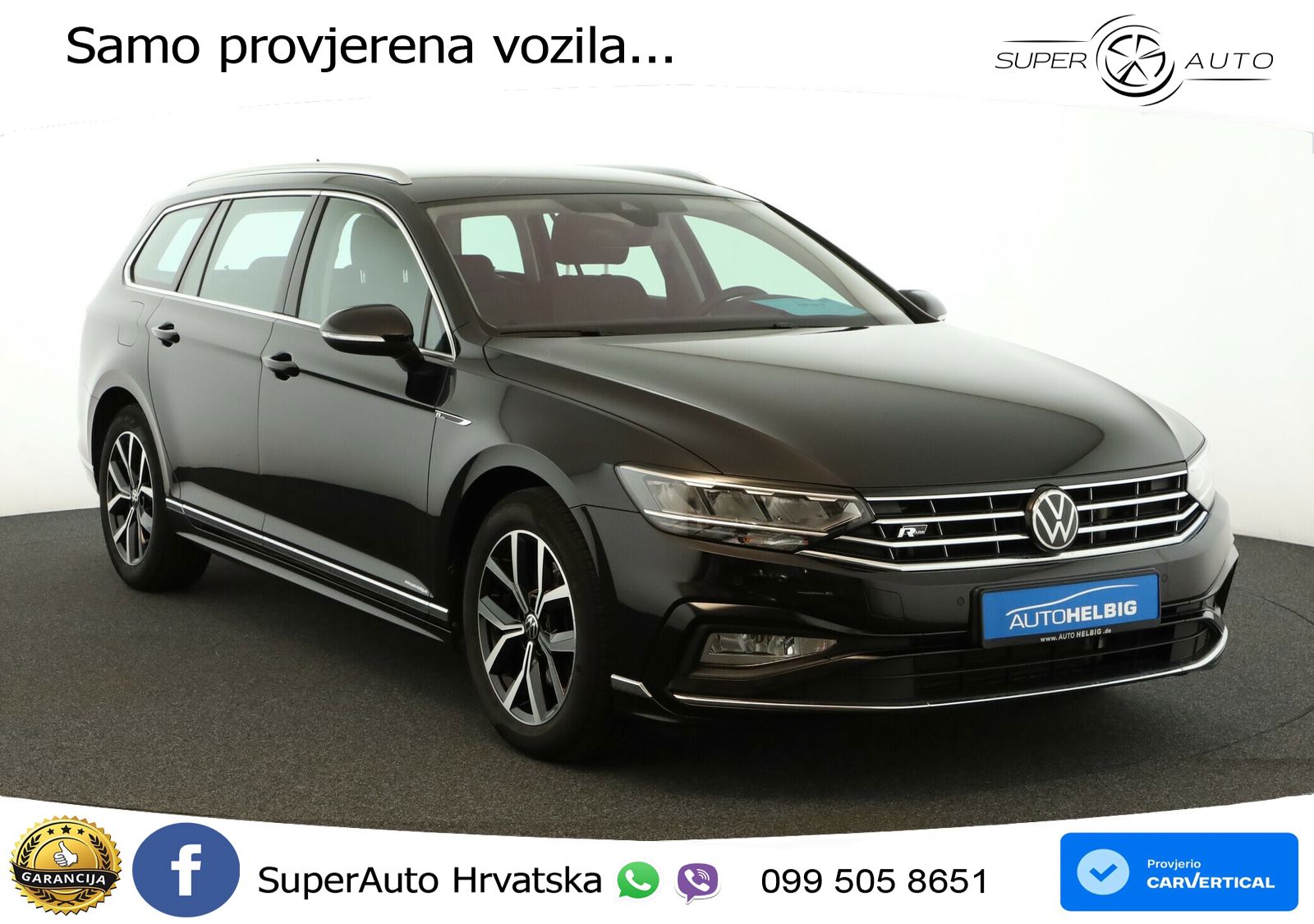 Volkswagen Passat Variant 2.0 TDI (200 KS) DSG R-Line LED+GR SJED+ACC