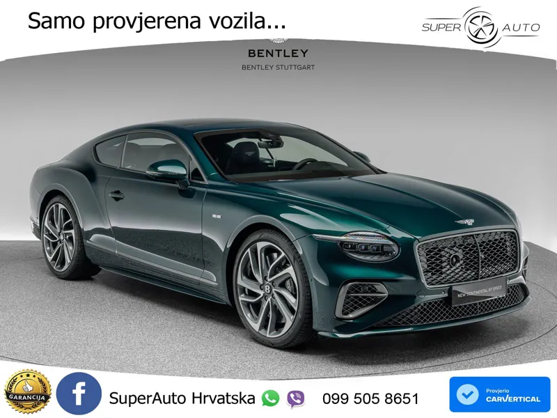 Bentley Continental GT IV 4.0 V8 TFSi (782 KS) AWD DCT LED+GR SJED+ACC