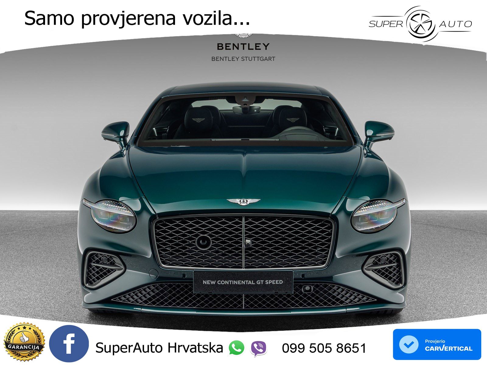 Bentley Continental GT IV 4.0 V8 TFSi (782 KS) AWD DCT LED+GR SJED+ACC