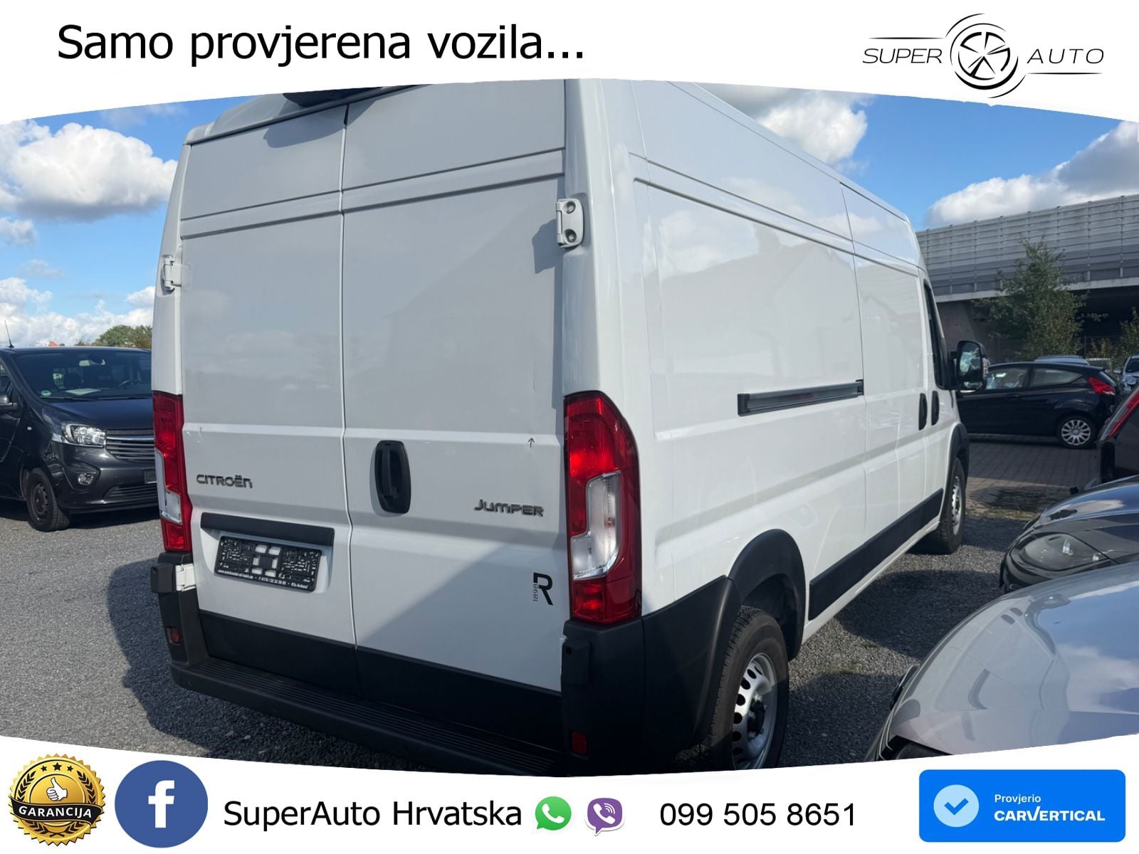 Citroën Jumper Kasten Hochraum 35 L3H2 Heavy Blue Klima 140 KS