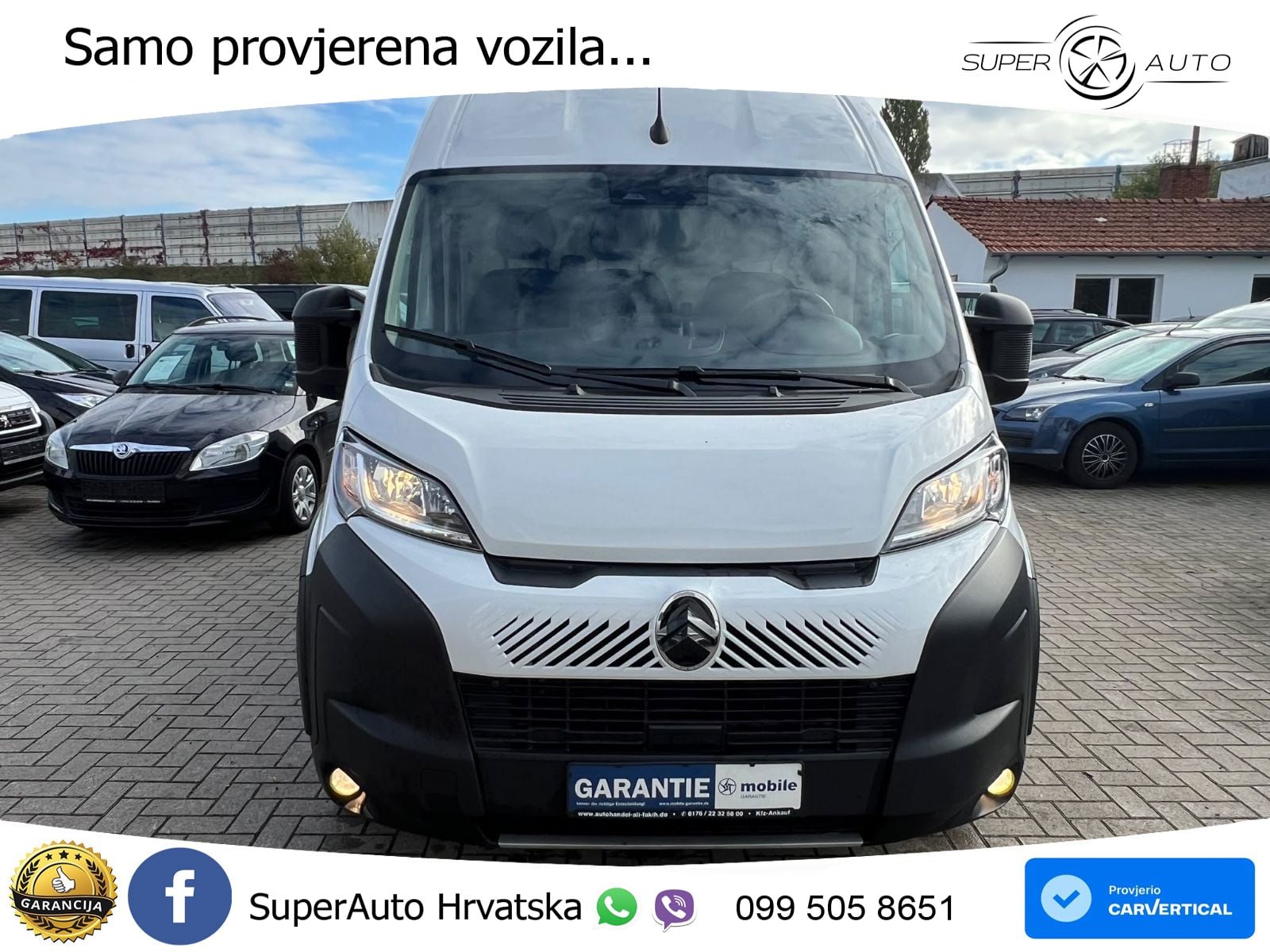 Citroën Jumper Kasten Hochraum 35 L3H2 Heavy Blue Klima 140 KS