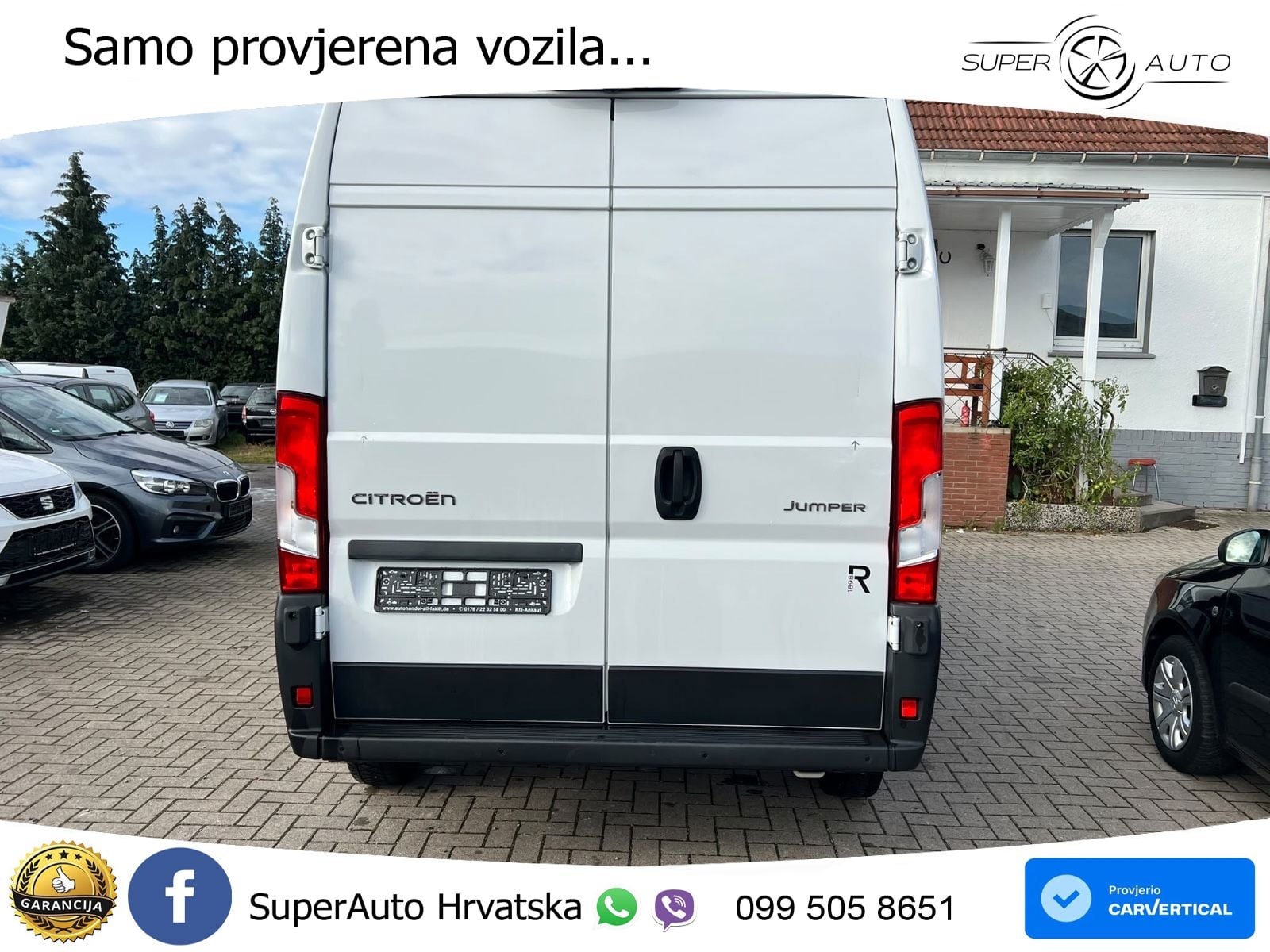 Citroën Jumper Kasten Hochraum 35 L3H2 Heavy Blue Klima 140 KS