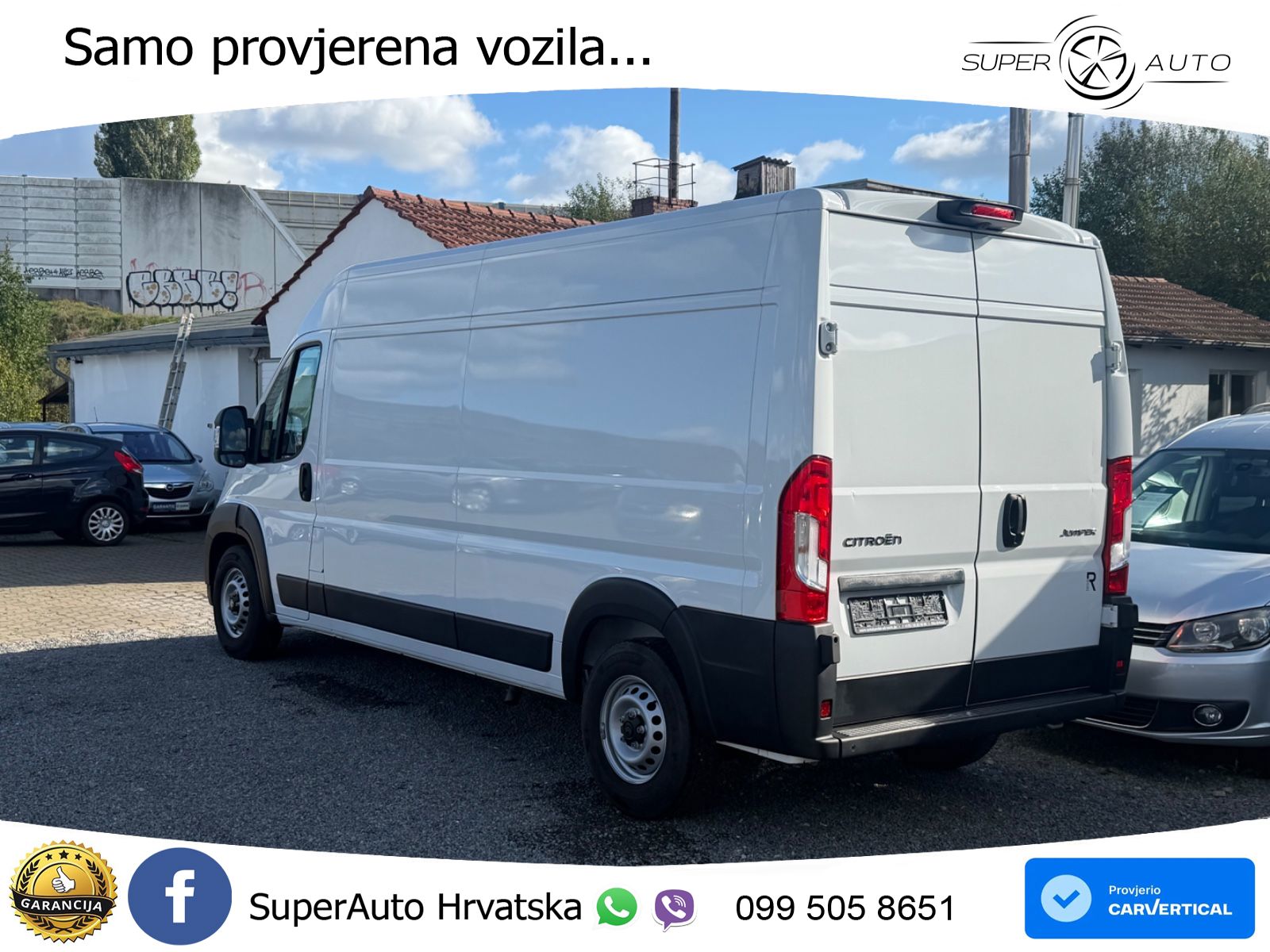 Citroën Jumper Kasten Hochraum 35 L3H2 Heavy Blue Klima 140 KS