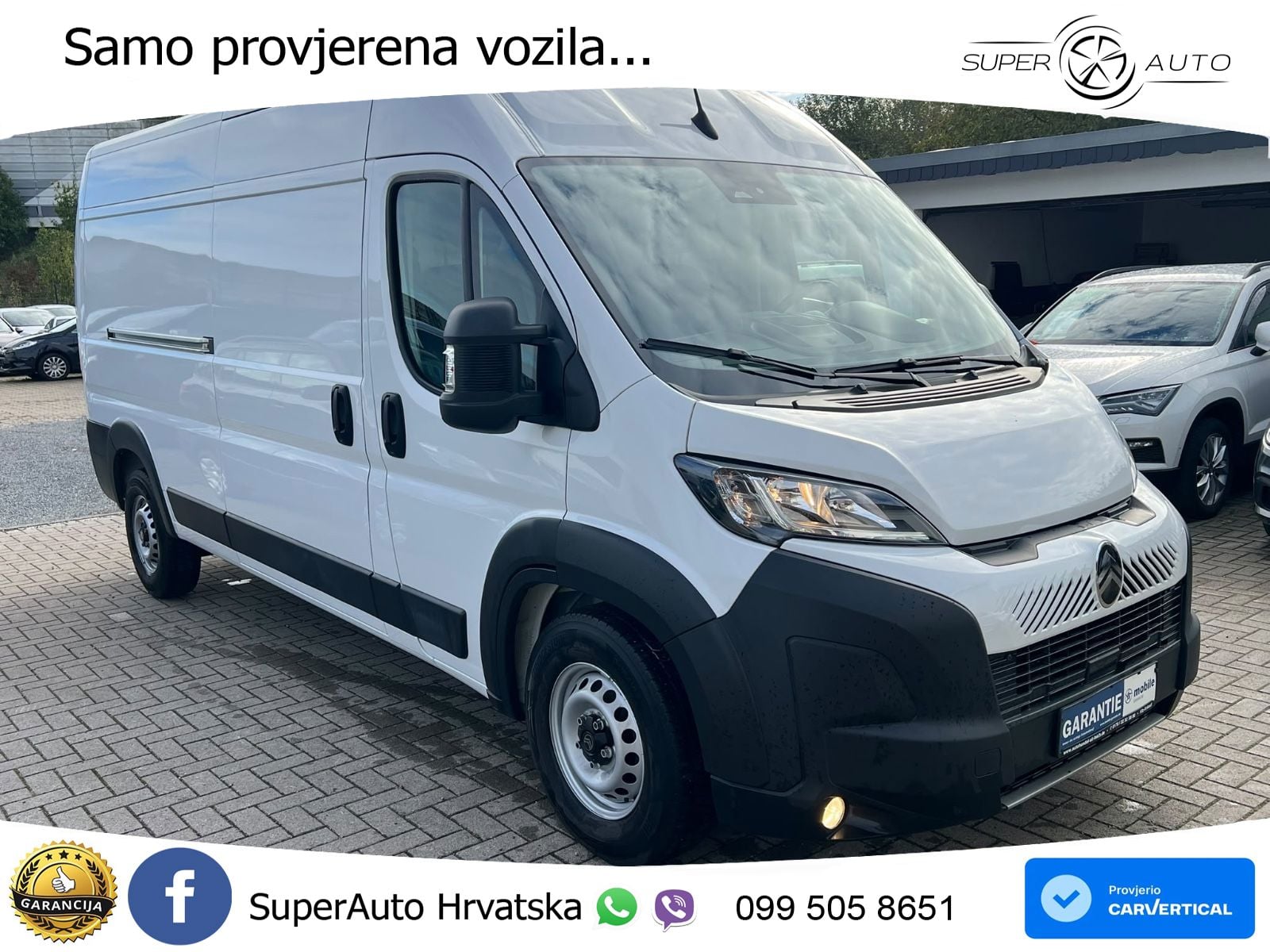 Citroën Jumper Kasten Hochraum 35 L3H2 Heavy Blue Klima 140 KS