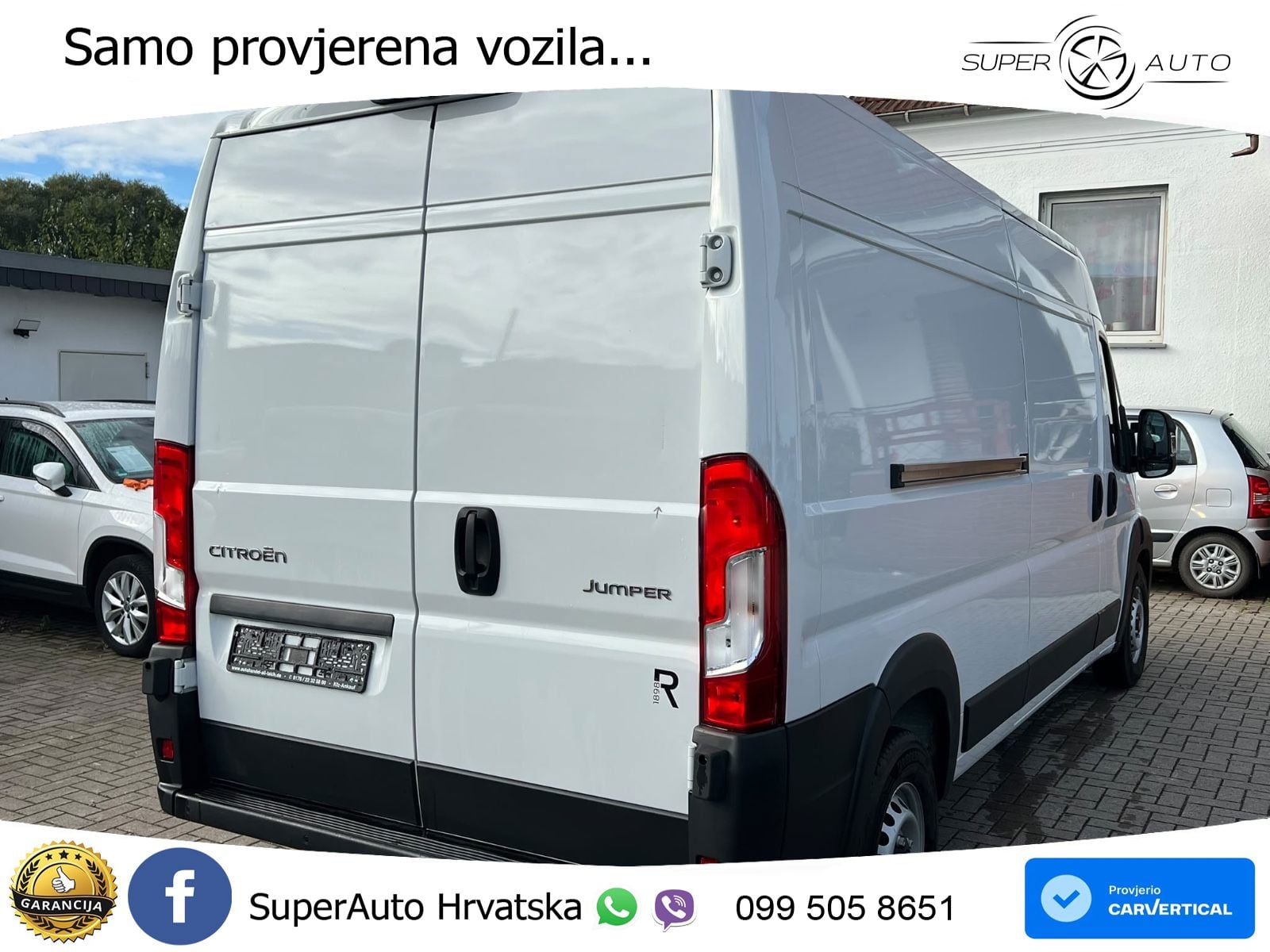 Citroën Jumper Kasten Hochraum 35 L3H2 Heavy Blue Klima 140 KS