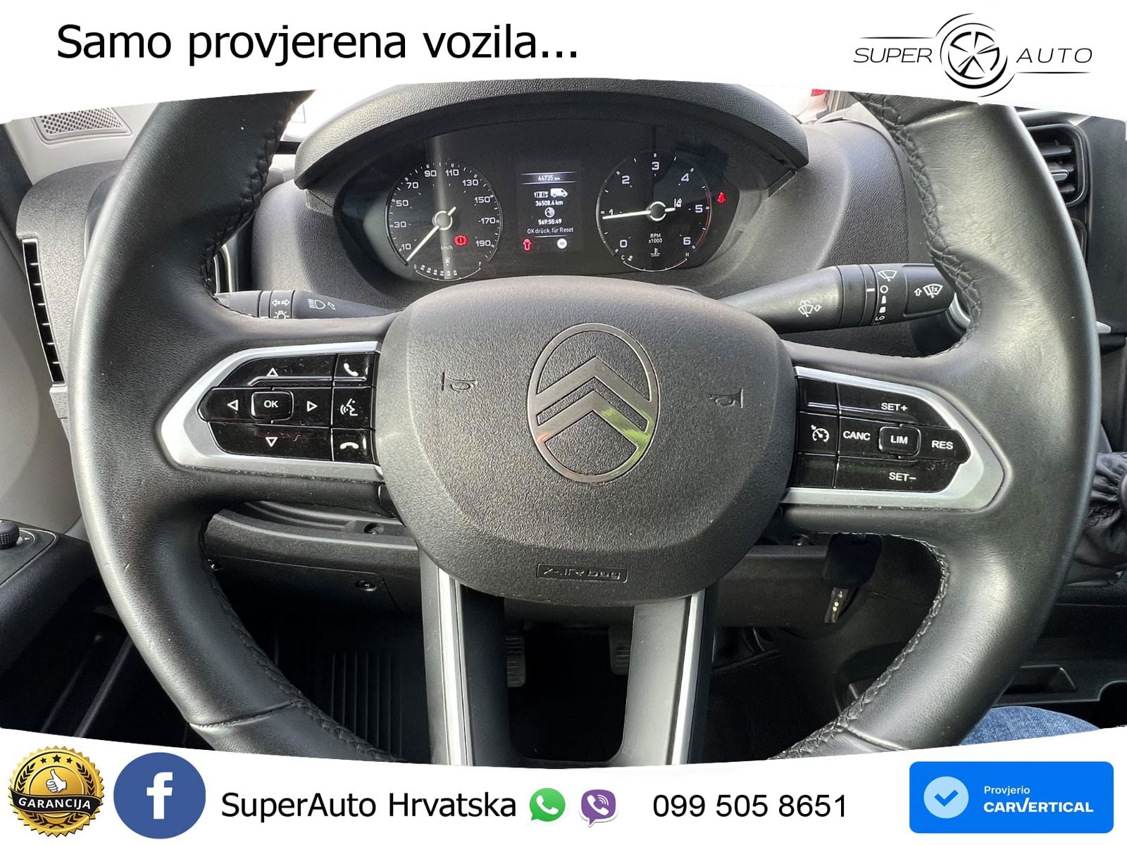 Citroën Jumper Kasten Hochraum 35 L3H2 Heavy Blue Klima 140 KS