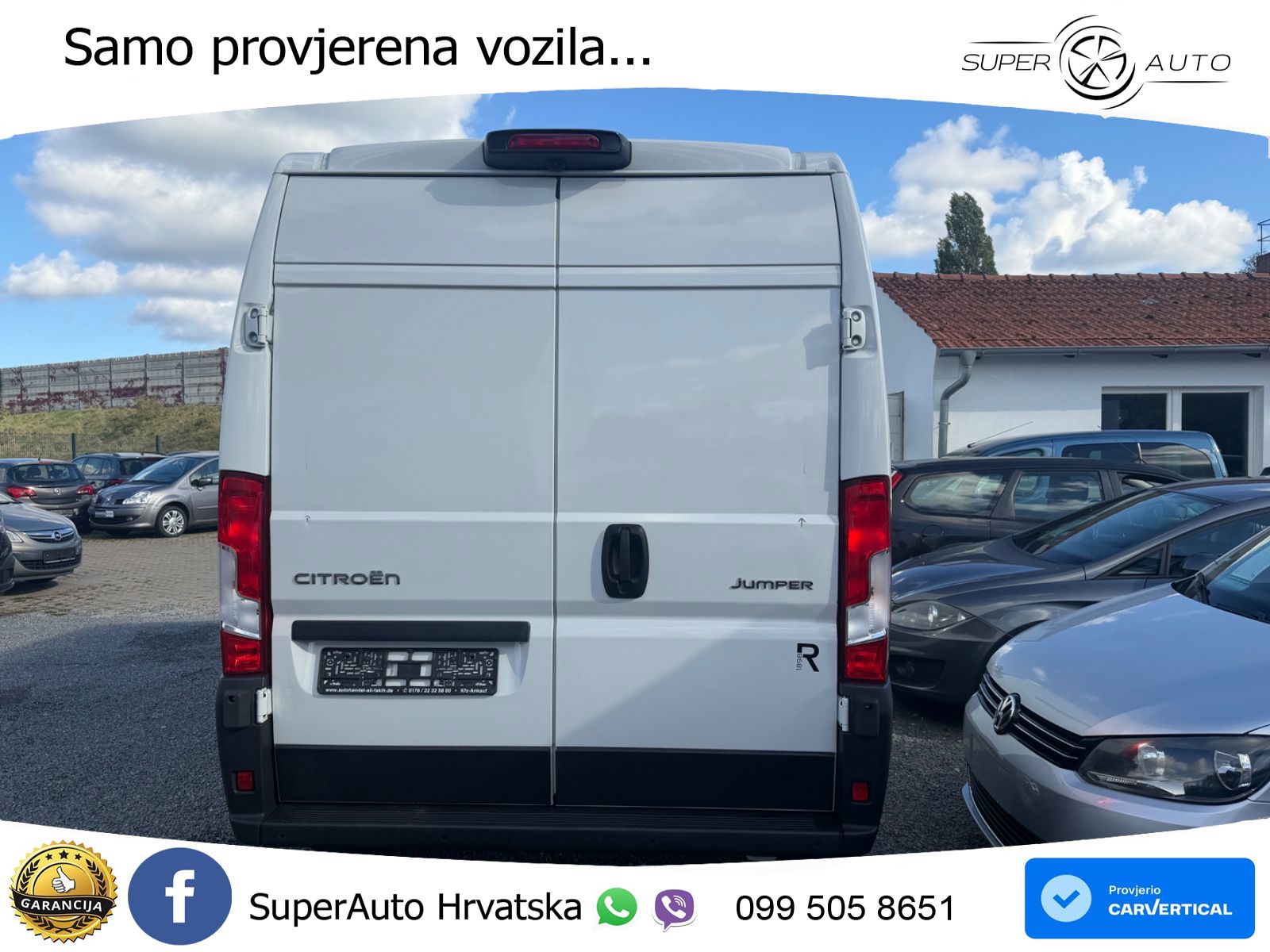 Citroën Jumper Kasten Hochraum 35 L3H2 Heavy Blue Klima 140 KS