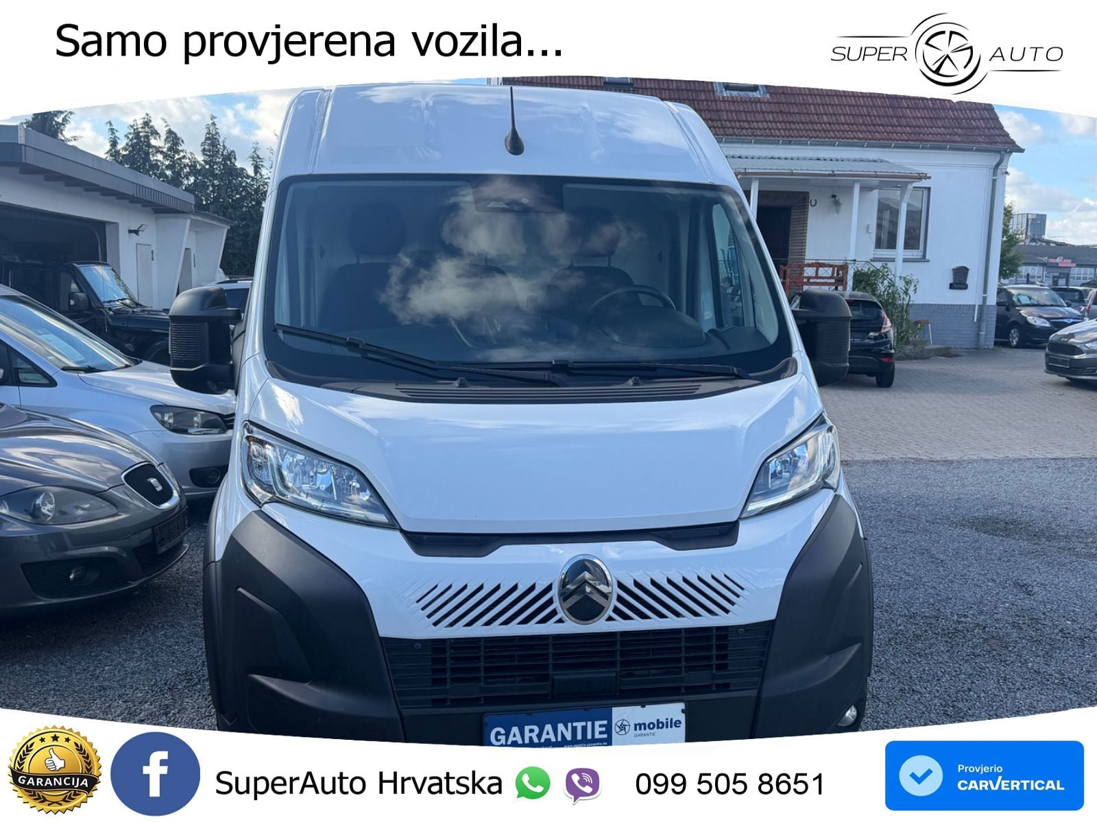 Citroën Jumper Kasten Hochraum 35 L3H2 Heavy Blue Klima 140 KS