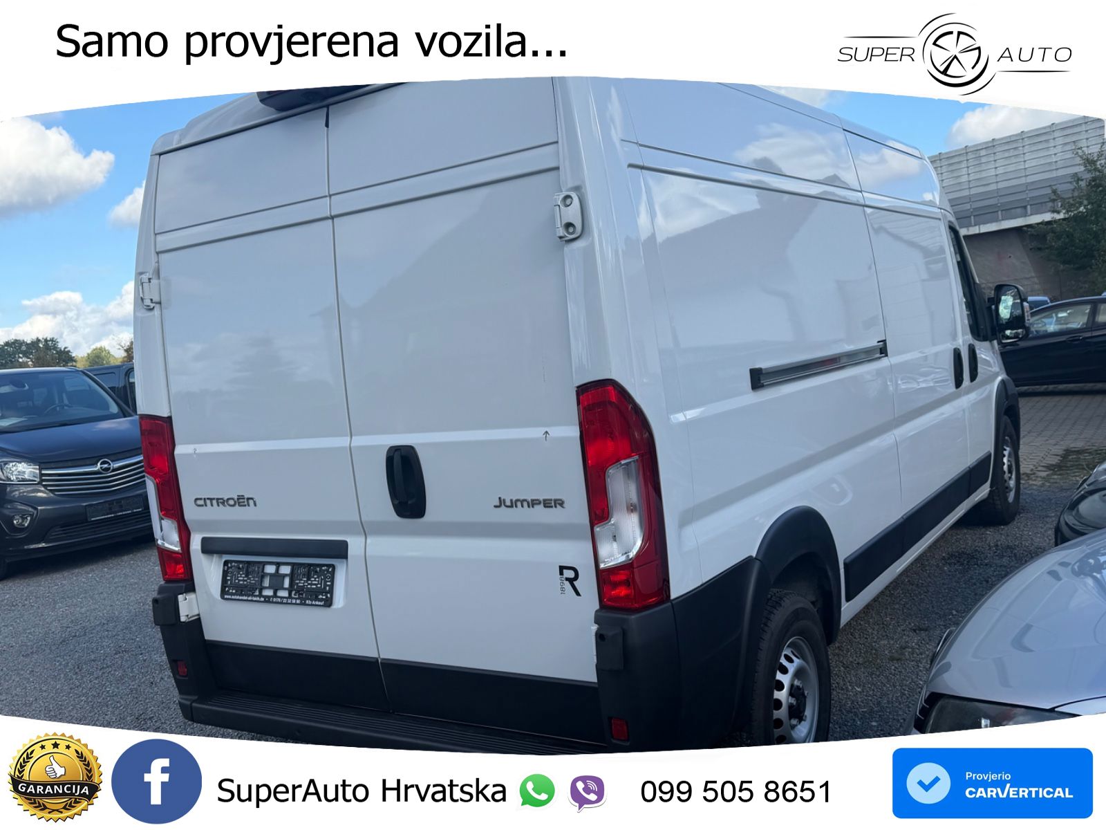 Citroën Jumper Kasten Hochraum 35 L3H2 Heavy Blue Klima 140 KS