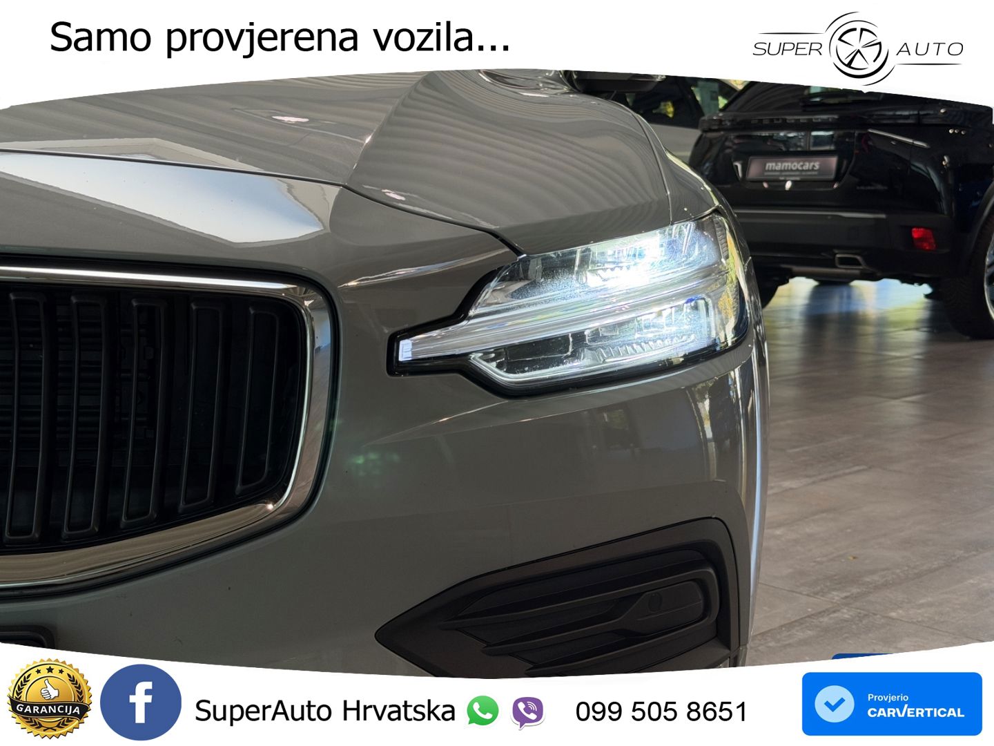 Volvo V60 2.0 B4 Benzin DCT LED+GR SJED+ACC