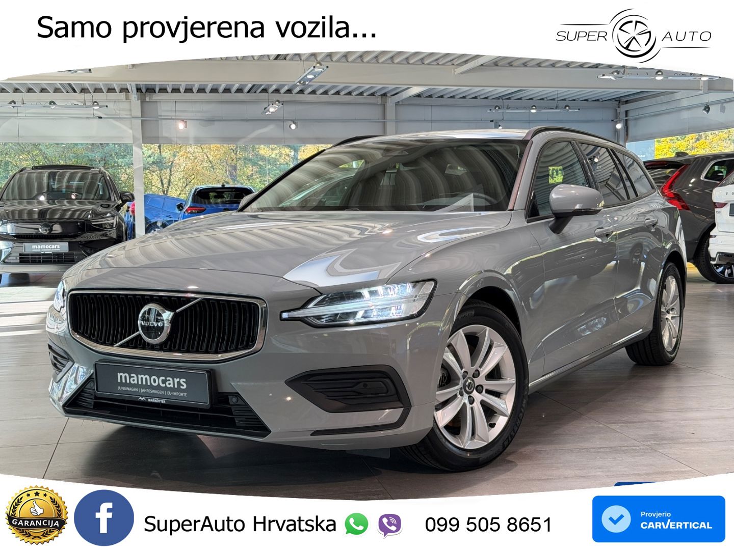 Volvo V60 2.0 B4 Benzin DCT LED+GR SJED+ACC