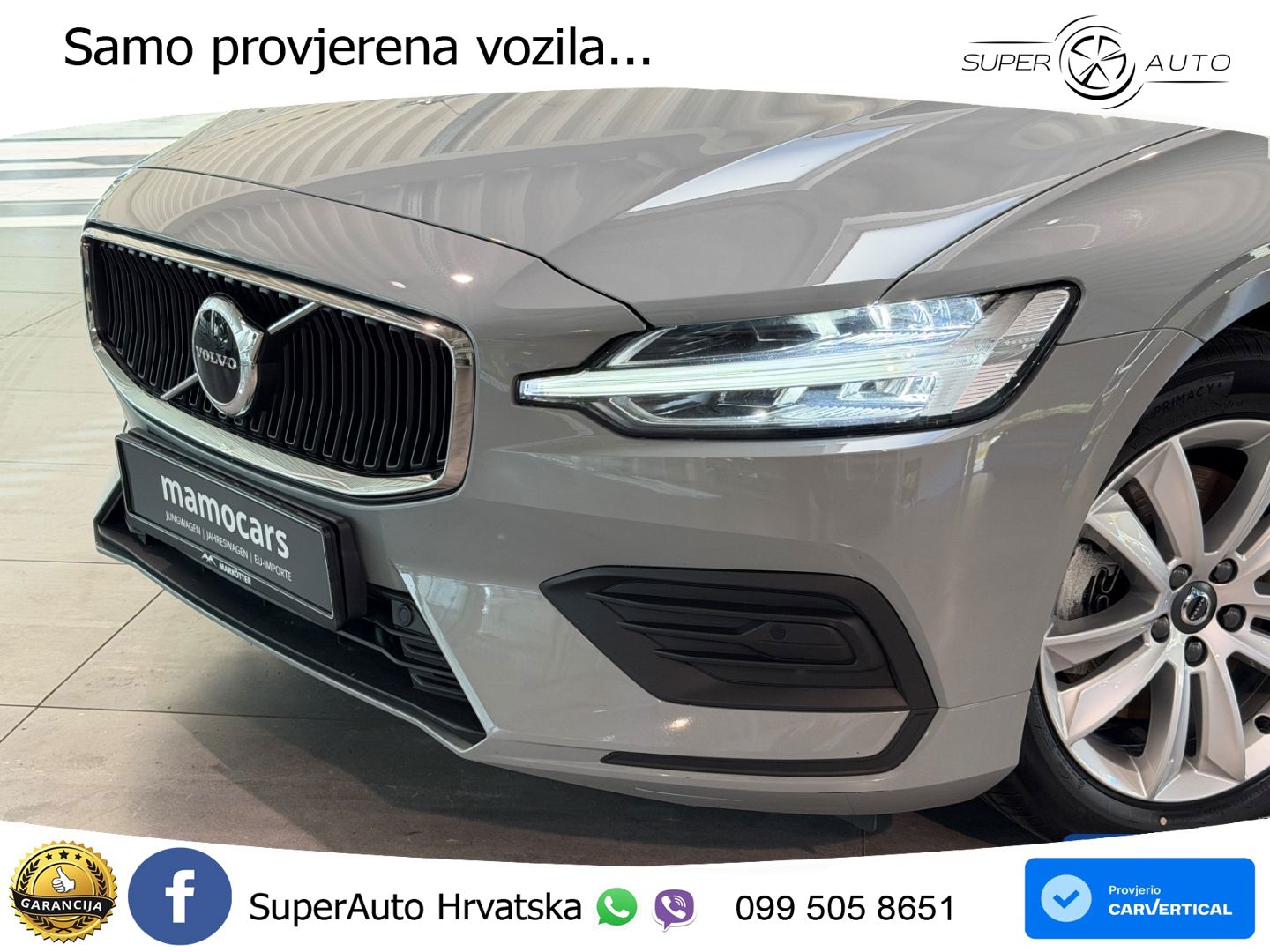 Volvo V60 2.0 B4 Benzin DCT LED+GR SJED+ACC