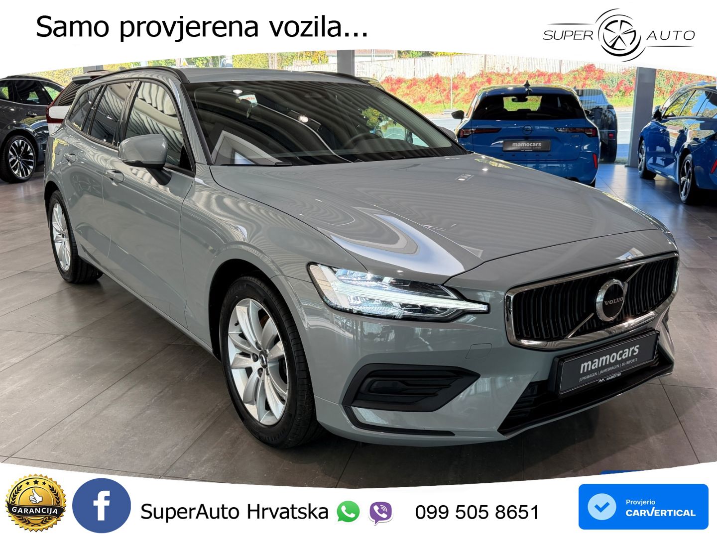 Volvo V60 2.0 B4 Benzin DCT LED+GR SJED+ACC