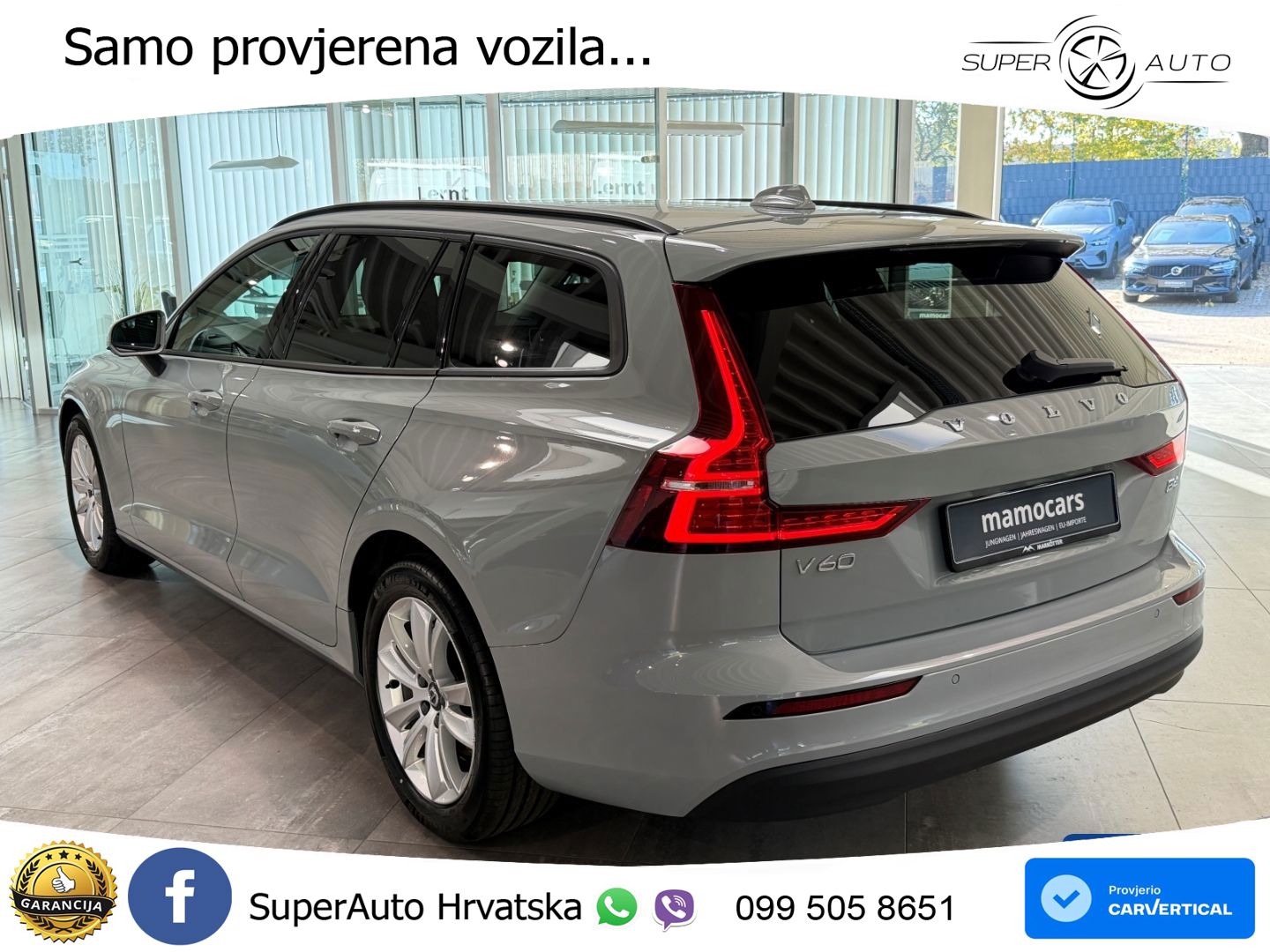 Volvo V60 2.0 B4 Benzin DCT LED+GR SJED+ACC