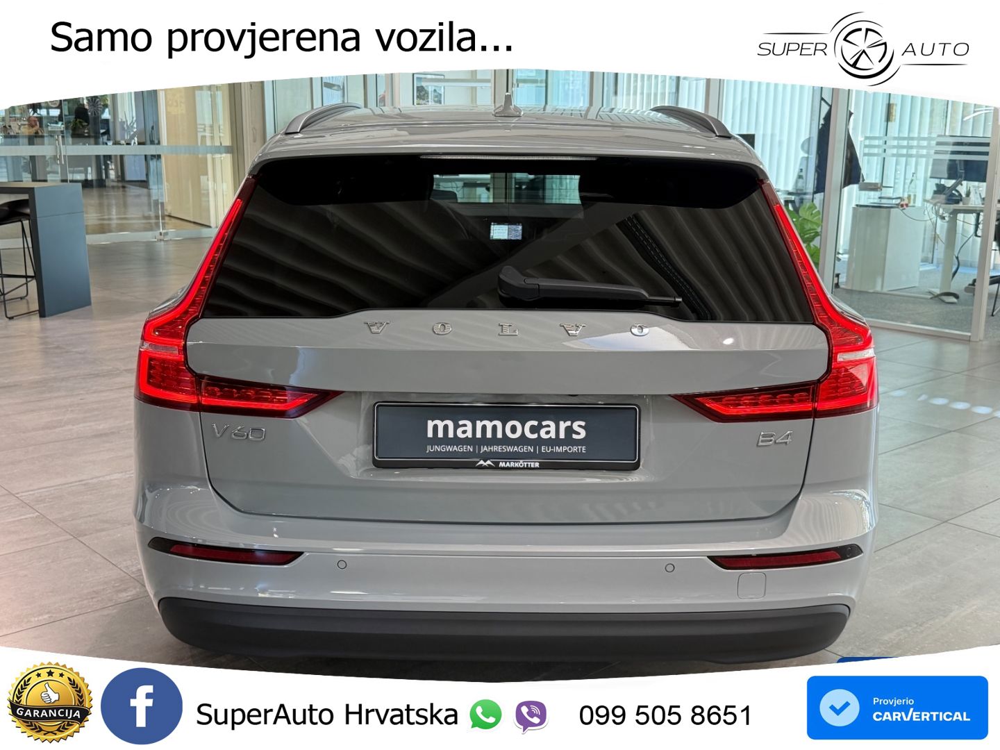 Volvo V60 2.0 B4 Benzin DCT LED+GR SJED+ACC