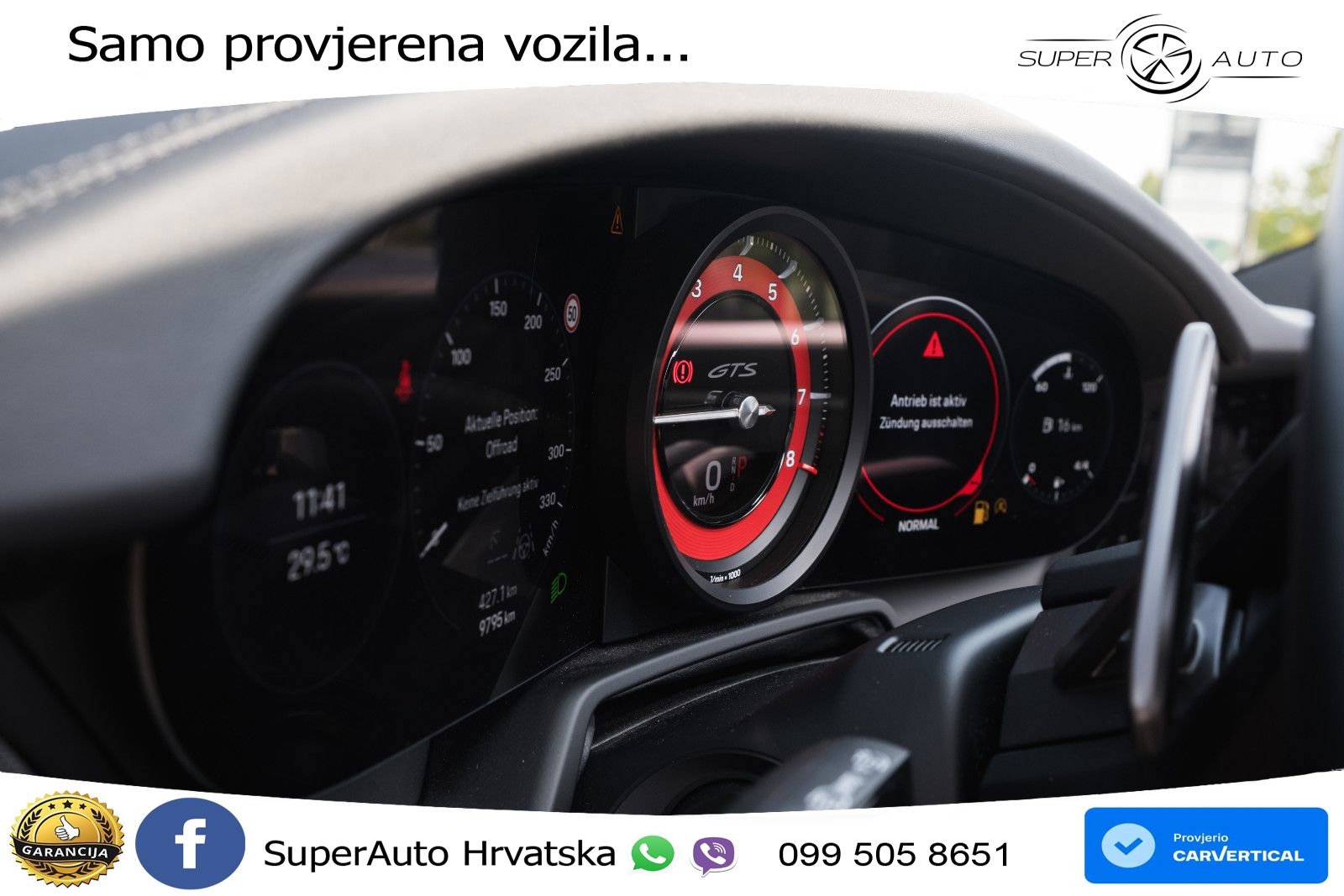 Porsche 911 Carrera GTS Cabriolet 3.0 (480 KS) PDK MATRIX+GR SJED+KAM