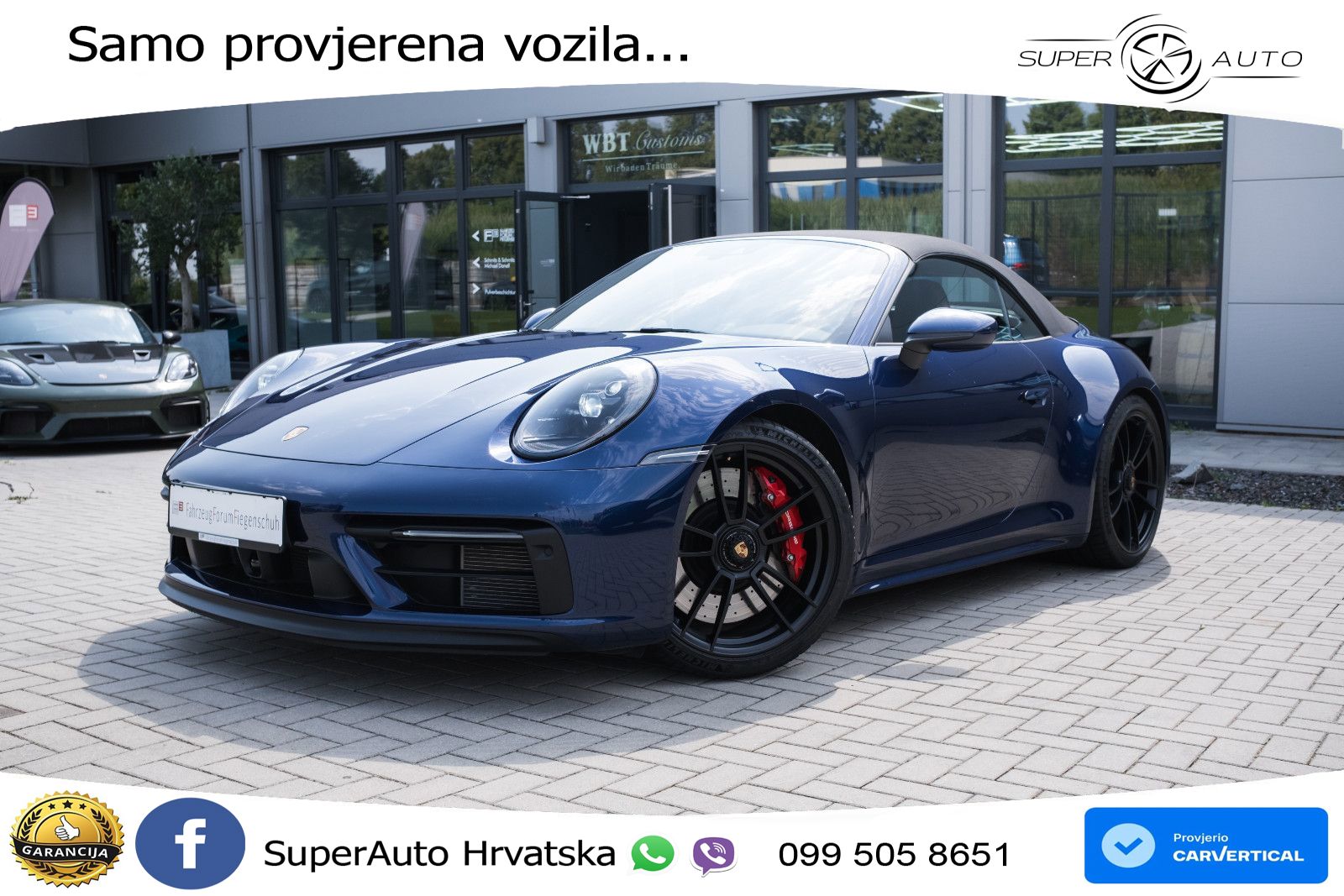 Porsche 911 Carrera GTS Cabriolet 3.0 (480 KS) PDK MATRIX+GR SJED+KAM