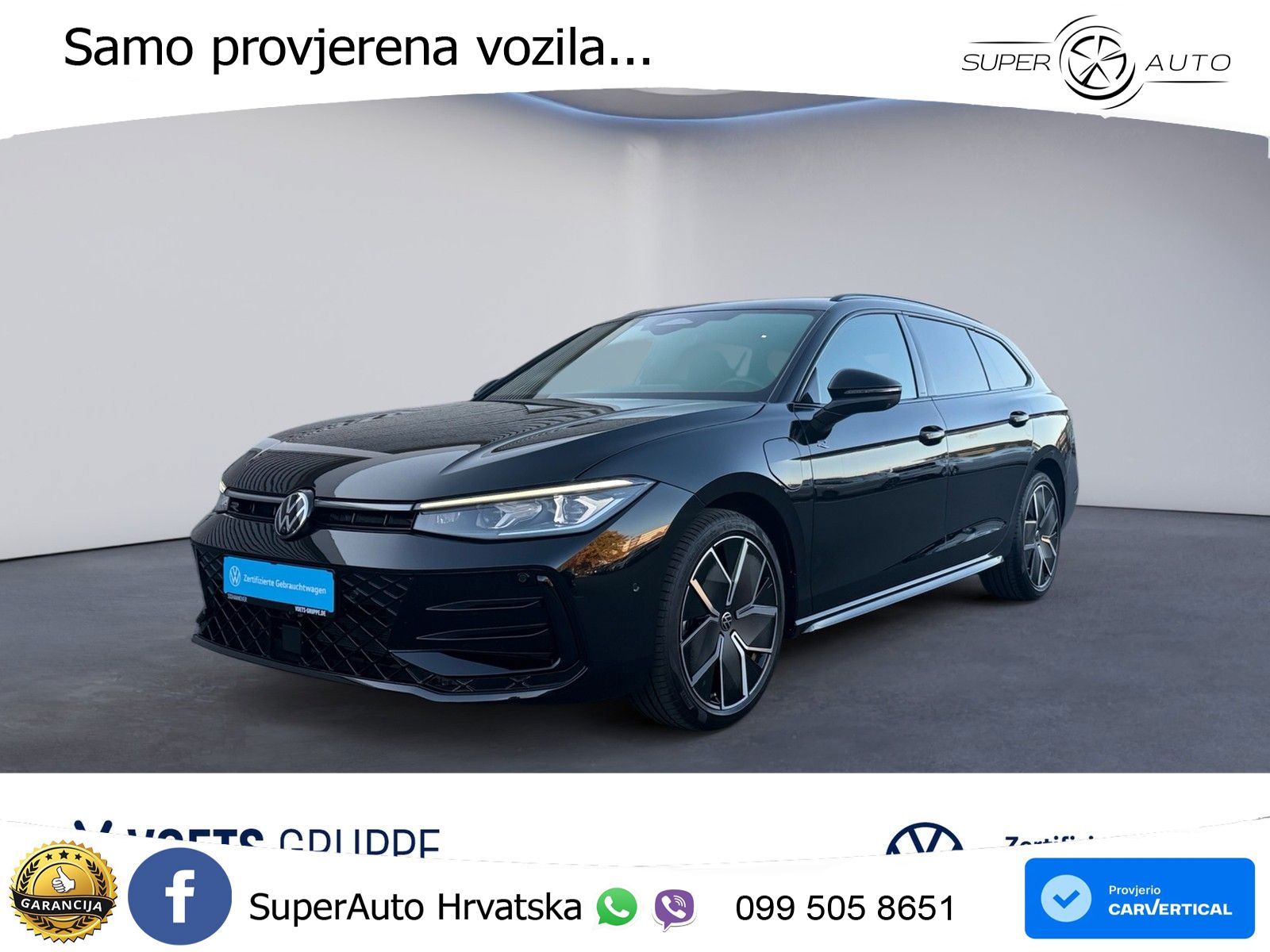 Volkswagen Passat Variant 1.5 TSI (204 KS) eHybrid DSG R-Line MATRIX+GR SJED+KAM