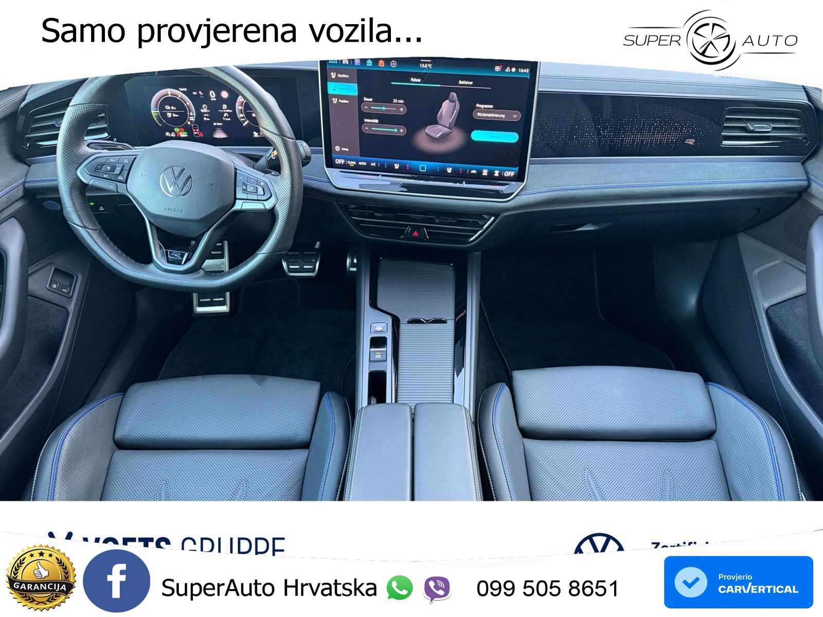Volkswagen Passat Variant 1.5 TSI (204 KS) eHybrid DSG R-Line MATRIX+GR SJED+KAM