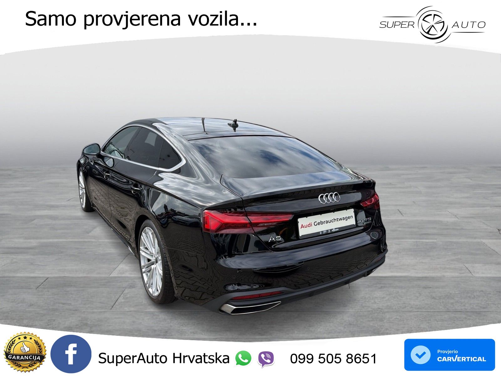 Audi A5 Sportback  40 TFSI (204 KS) quattro S tronic MATRIX+GR SJED+KAM