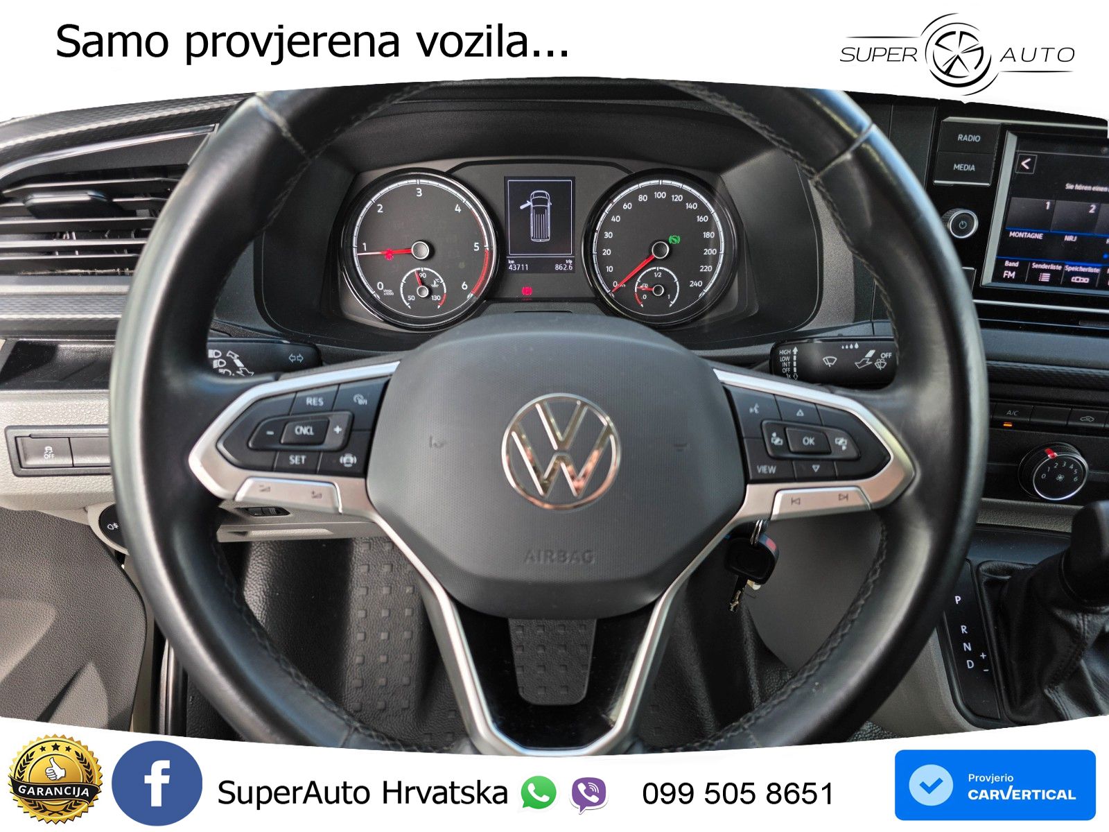 Volkswagen T6.1 Transporter Kasten FWD 2.0TDI,DSG,PDC,Klima 150 KS