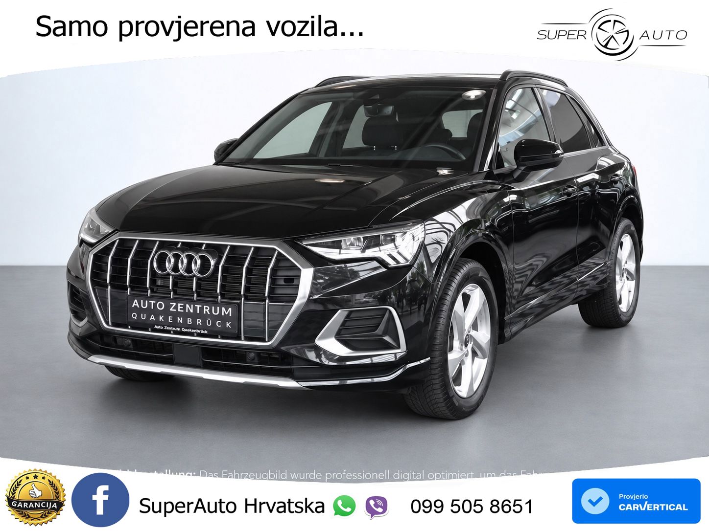 Audi Q3 35 TFSI (150 KS) S tronic advanced LED+GR SJED+ACC