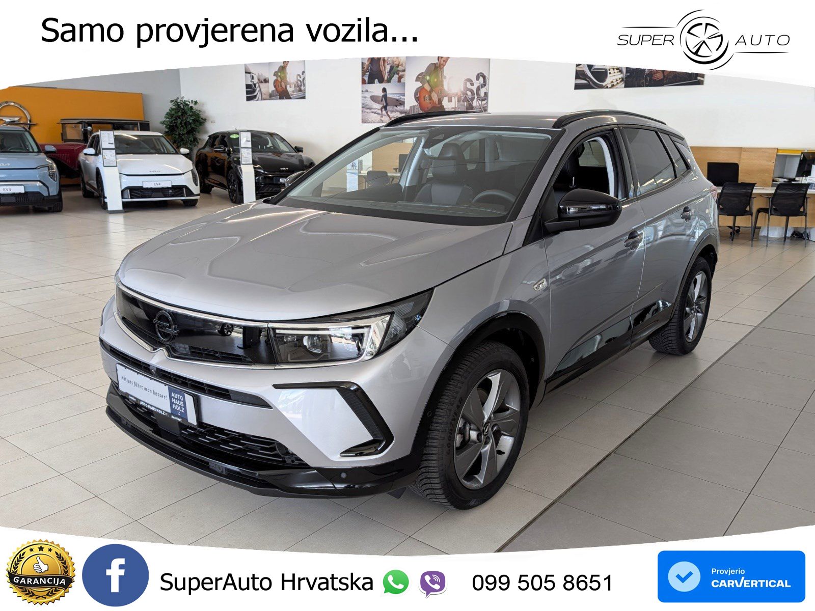 Opel Grandland 1.2i Turbo (130 KS) Automatic GS LED+GR SJED+ACC