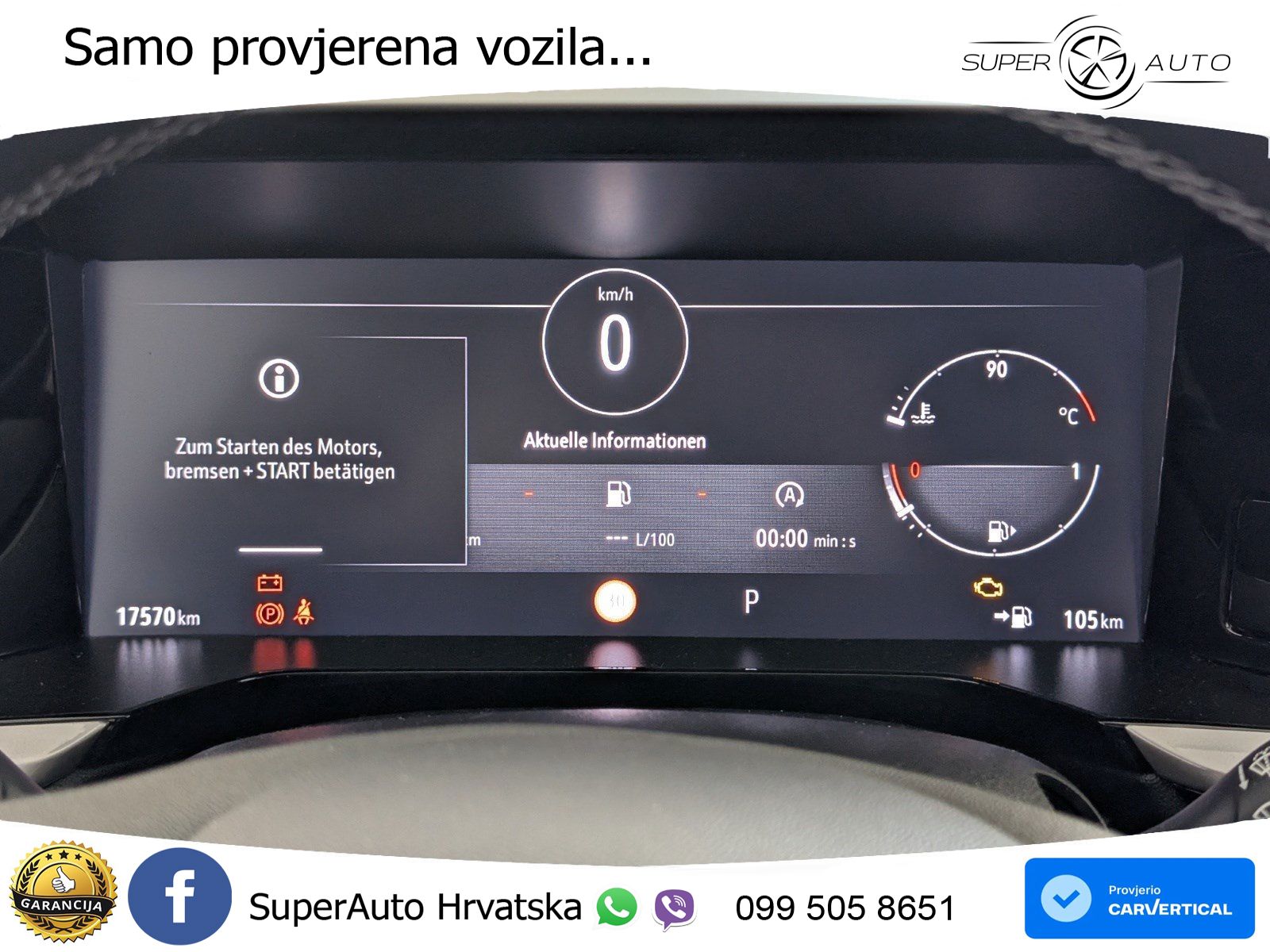 Opel Grandland 1.2i Turbo (130 KS) Automatic GS LED+GR SJED+ACC
