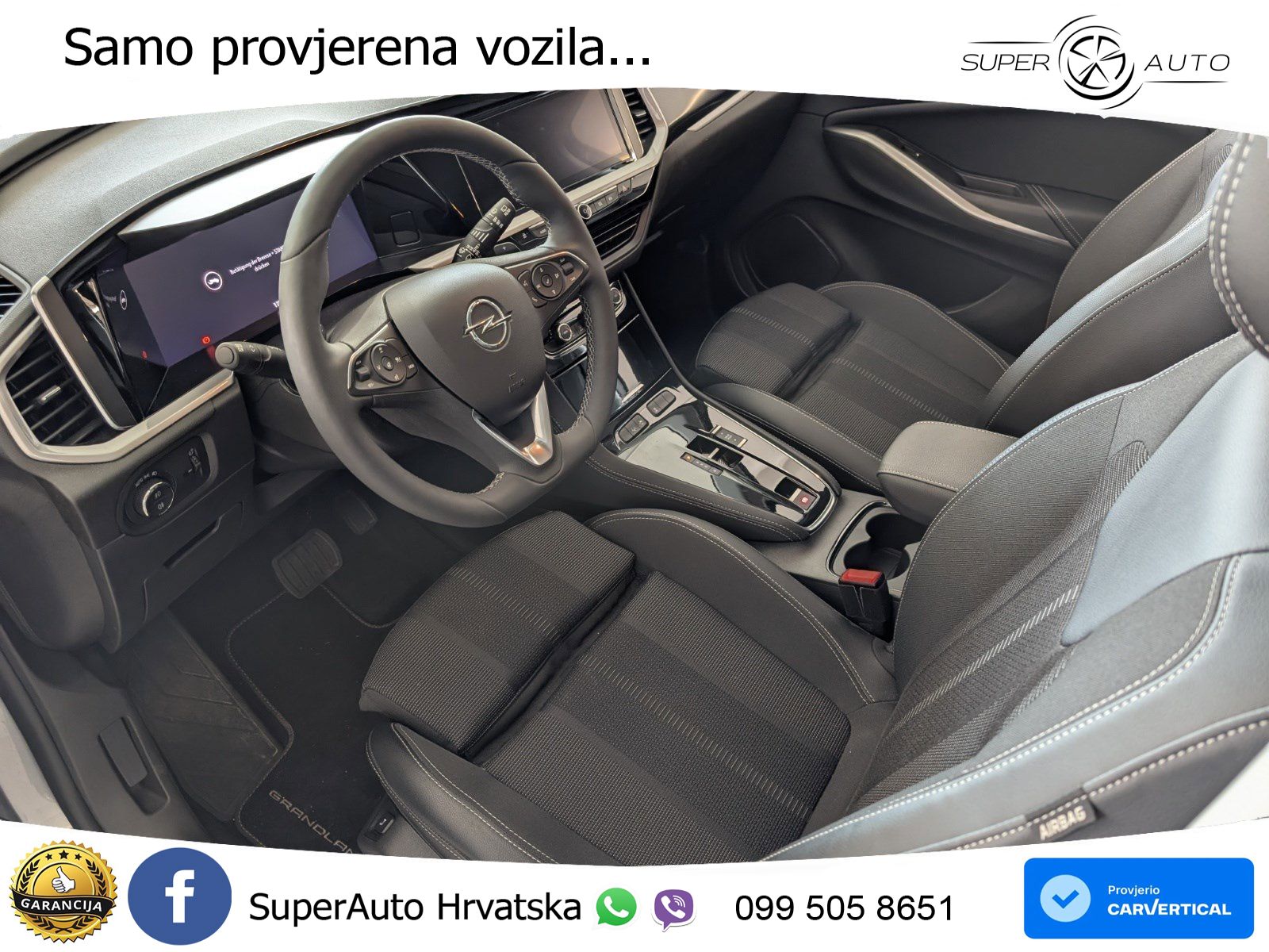 Opel Grandland 1.2i Turbo (130 KS) Automatic GS LED+GR SJED+ACC