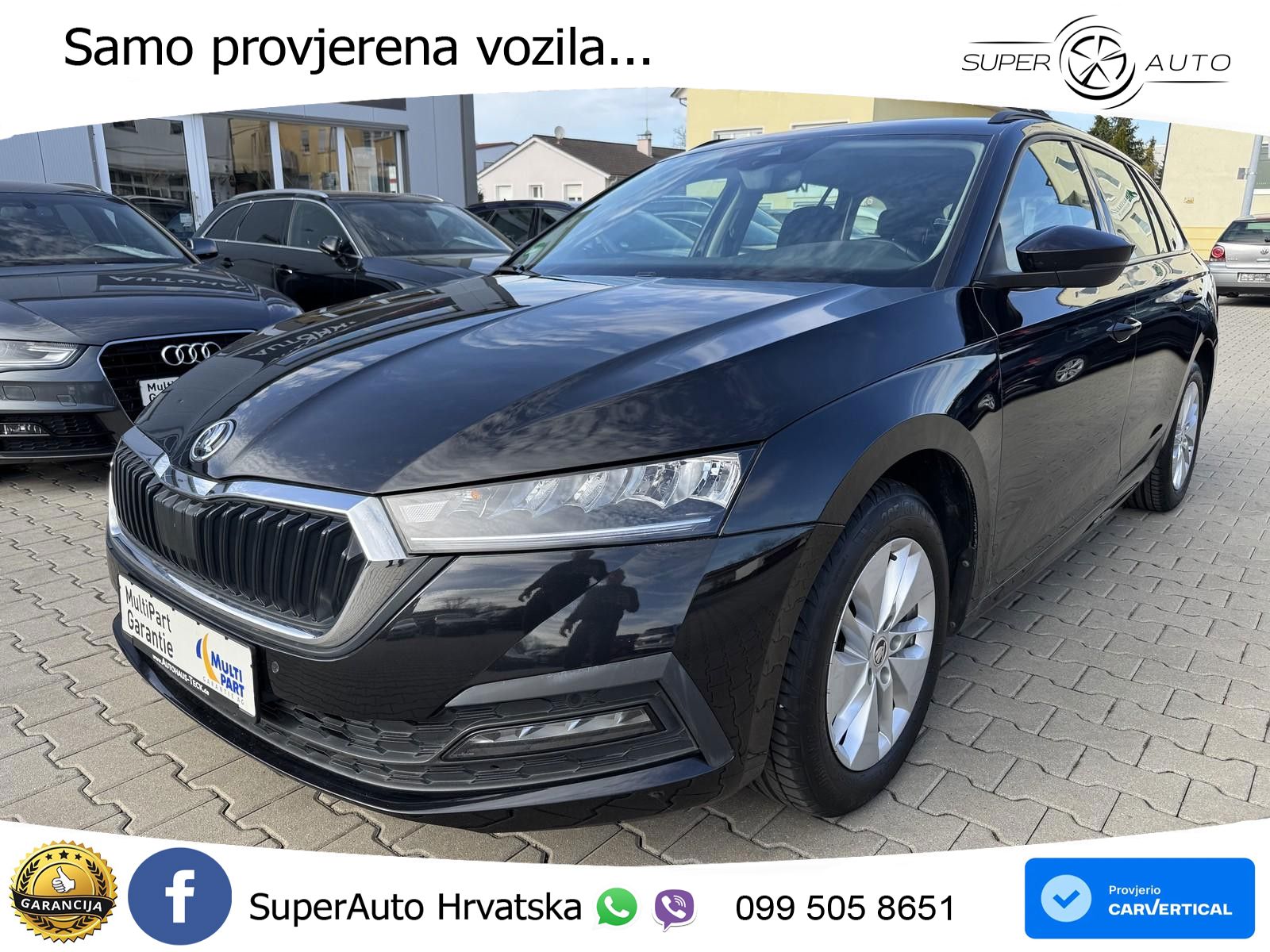Škoda Octavia Combi 2.0 TDI (116 KS) LED+ACC