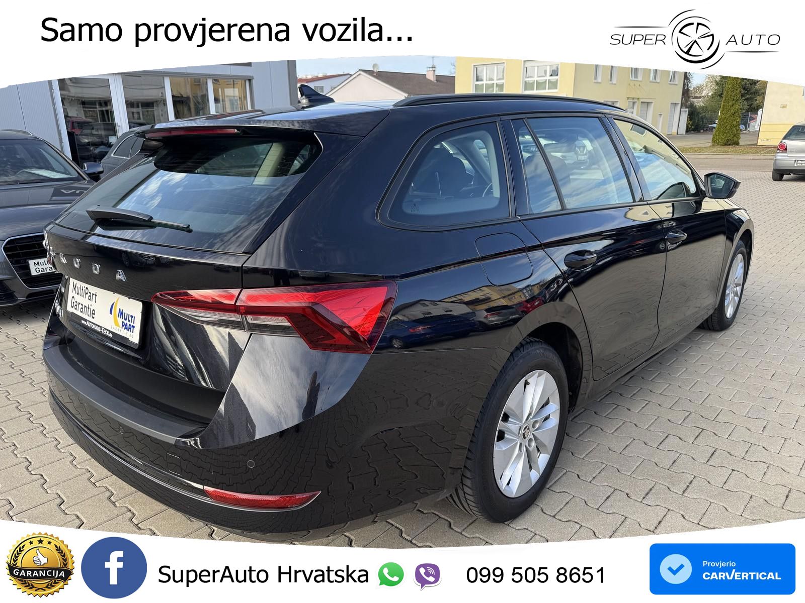 Škoda Octavia Combi 2.0 TDI (116 KS) LED+ACC