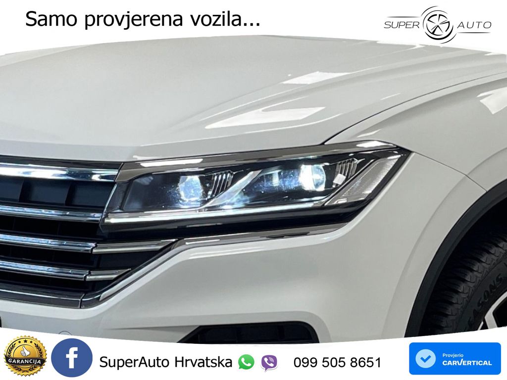 Volkswagen Touareg 3.0 V6 TDI (231 KS) 4MOTION Tiptronic ZRAČNI+ACC+GR SJED+KAM