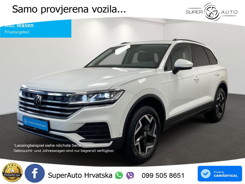 Volkswagen Touareg 3.0 V6 TDI (231 KS) 4MOTION Tiptronic ZRAČNI+ACC+GR SJED+KAM
