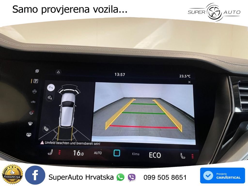 Volkswagen Touareg 3.0 V6 TDI (231 KS) 4MOTION Tiptronic ZRAČNI+ACC+GR SJED+KAM