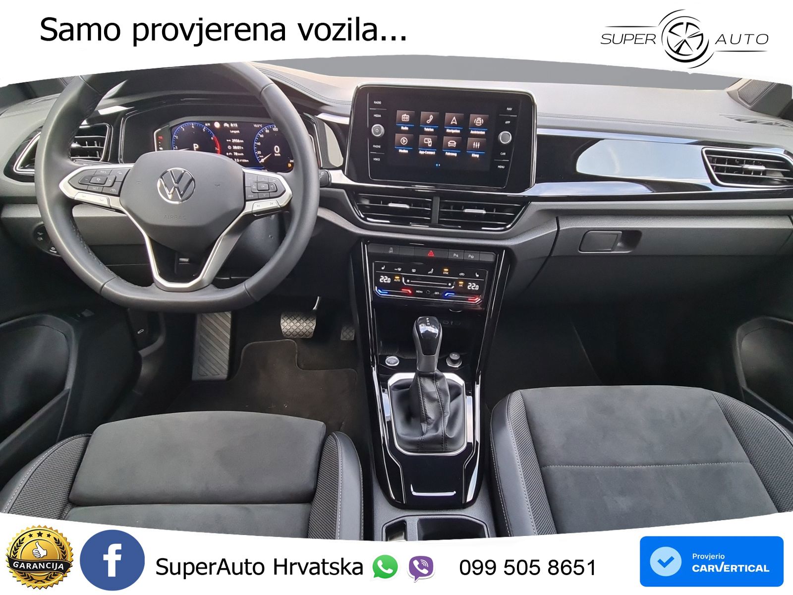 Volkswagen T-Roc 1.5 TSI (150 KS) DSG LED+GR SJED+ACC