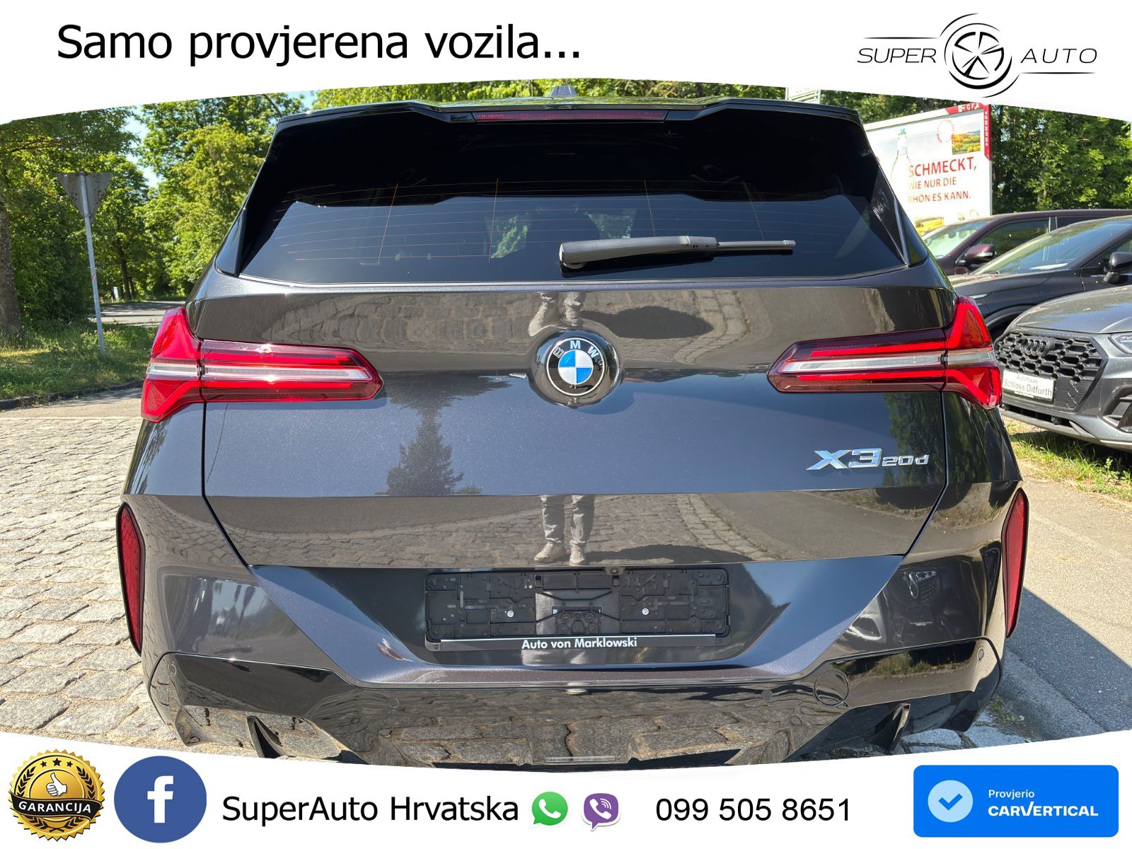 BMW X3 20d xDrive Steptronic M Sport LED+GR SJED+ACC