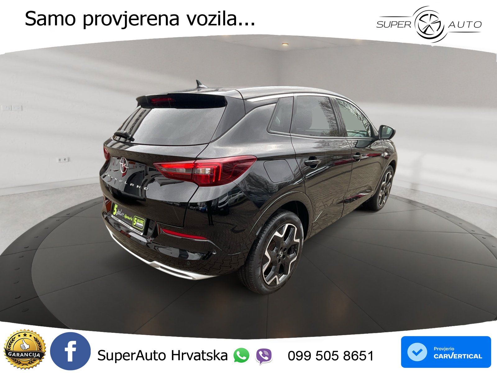 Opel Grandland 1.2i Turbo (130 KS) Automatic Elegance LED+GR SJED+ACC