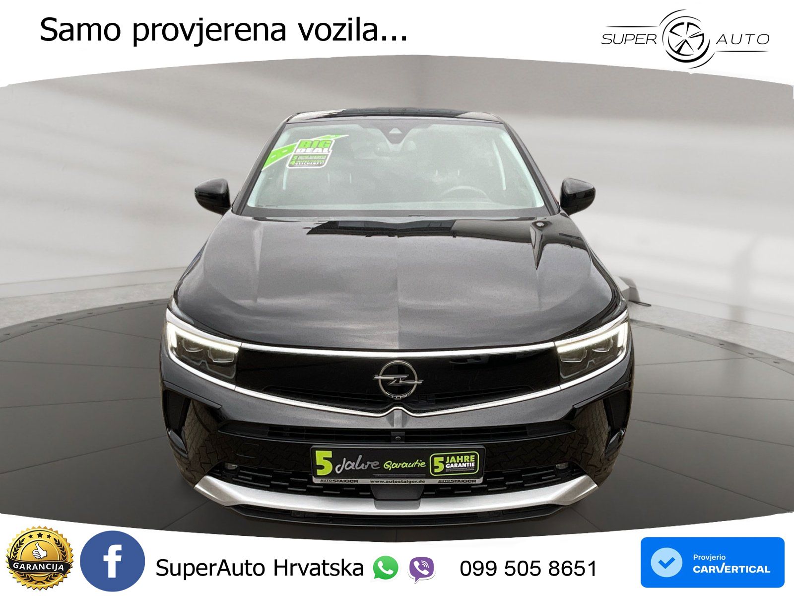 Opel Grandland 1.2i Turbo (130 KS) Automatic Elegance LED+GR SJED+ACC