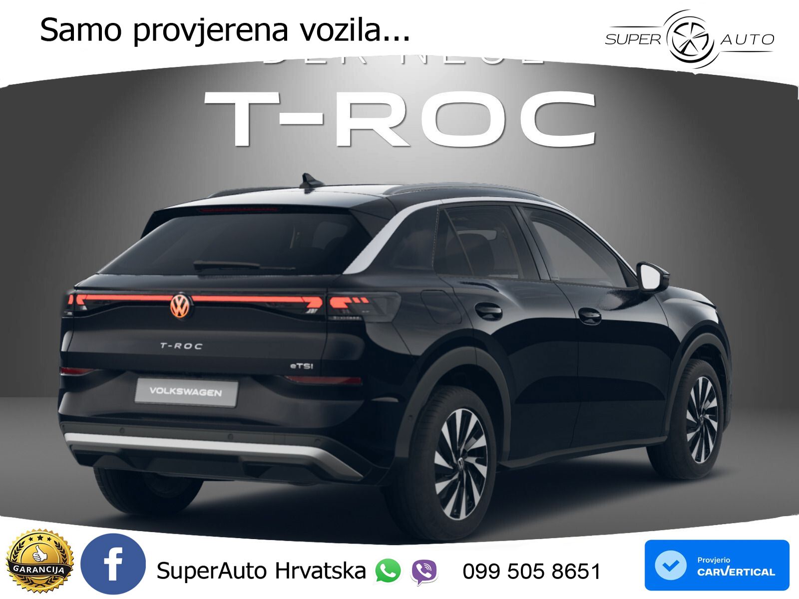 Volkswagen T-Roc 1.5 eTSI (116 KS)  DSG LED+GR SJED+ACC