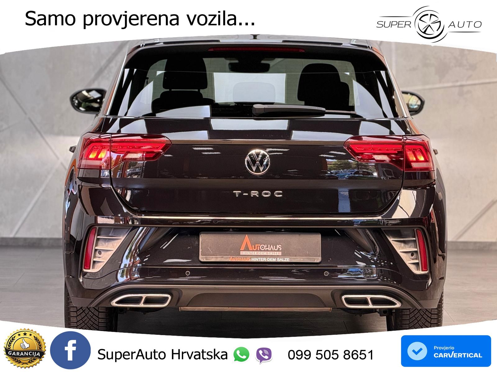 Volkswagen T-Roc I 2.0 TDI (150 KS) DSG LED+GR SJED+ACC