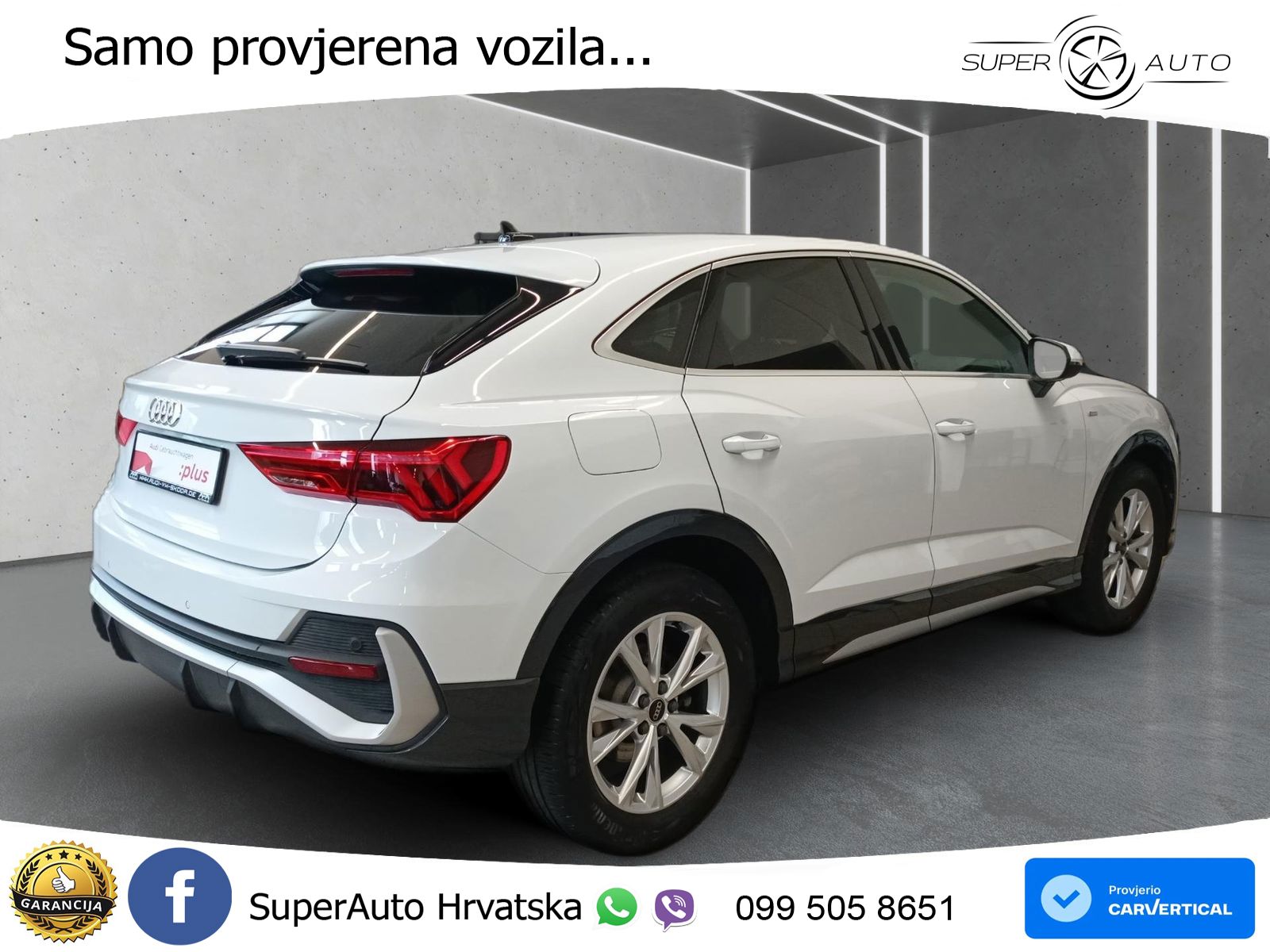 Audi Q3 III Sportback 1.5 TFSI (150 KS) S tronic S line LED+GR SJED+ACC