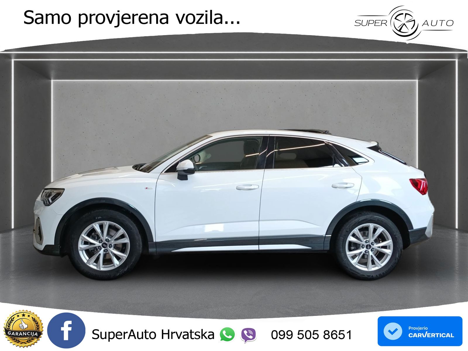 Audi Q3 III Sportback 1.5 TFSI (150 KS) S tronic S line LED+GR SJED+ACC